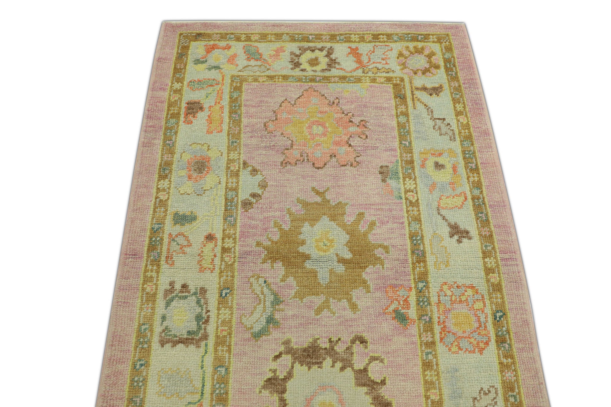 Turkish Oushak Rug 3'4" x 5'1" #1277