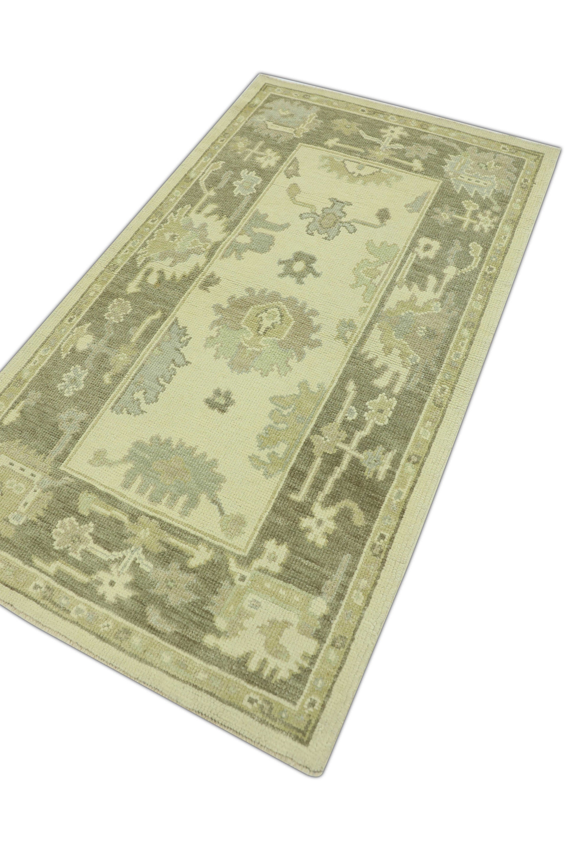Turkish Oushak Rug 3' x 5'2" #1326