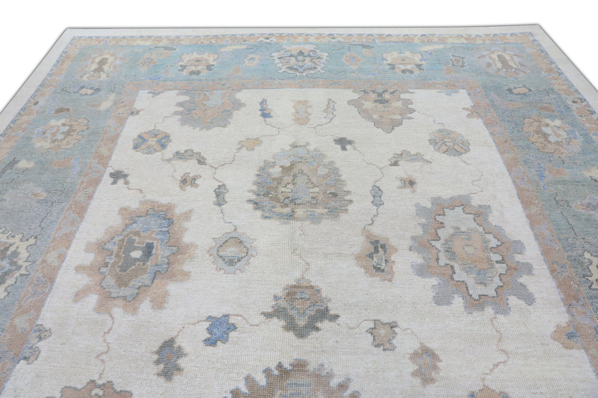 Turkish Oushak Rug 9'9" x 14'3" #3202