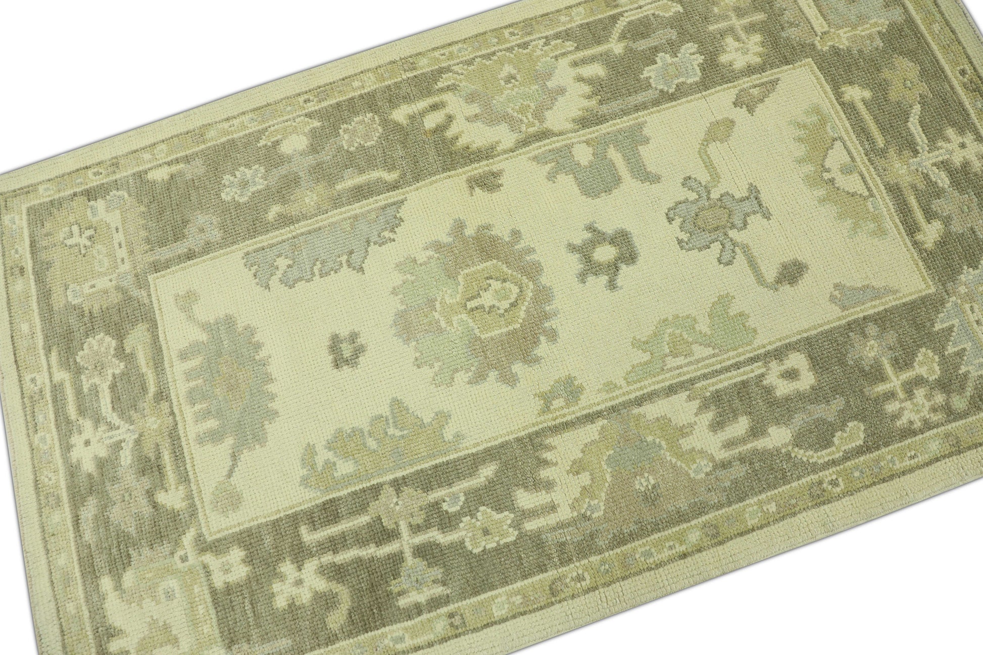 Turkish Oushak Rug 3' x 5'2" #1326