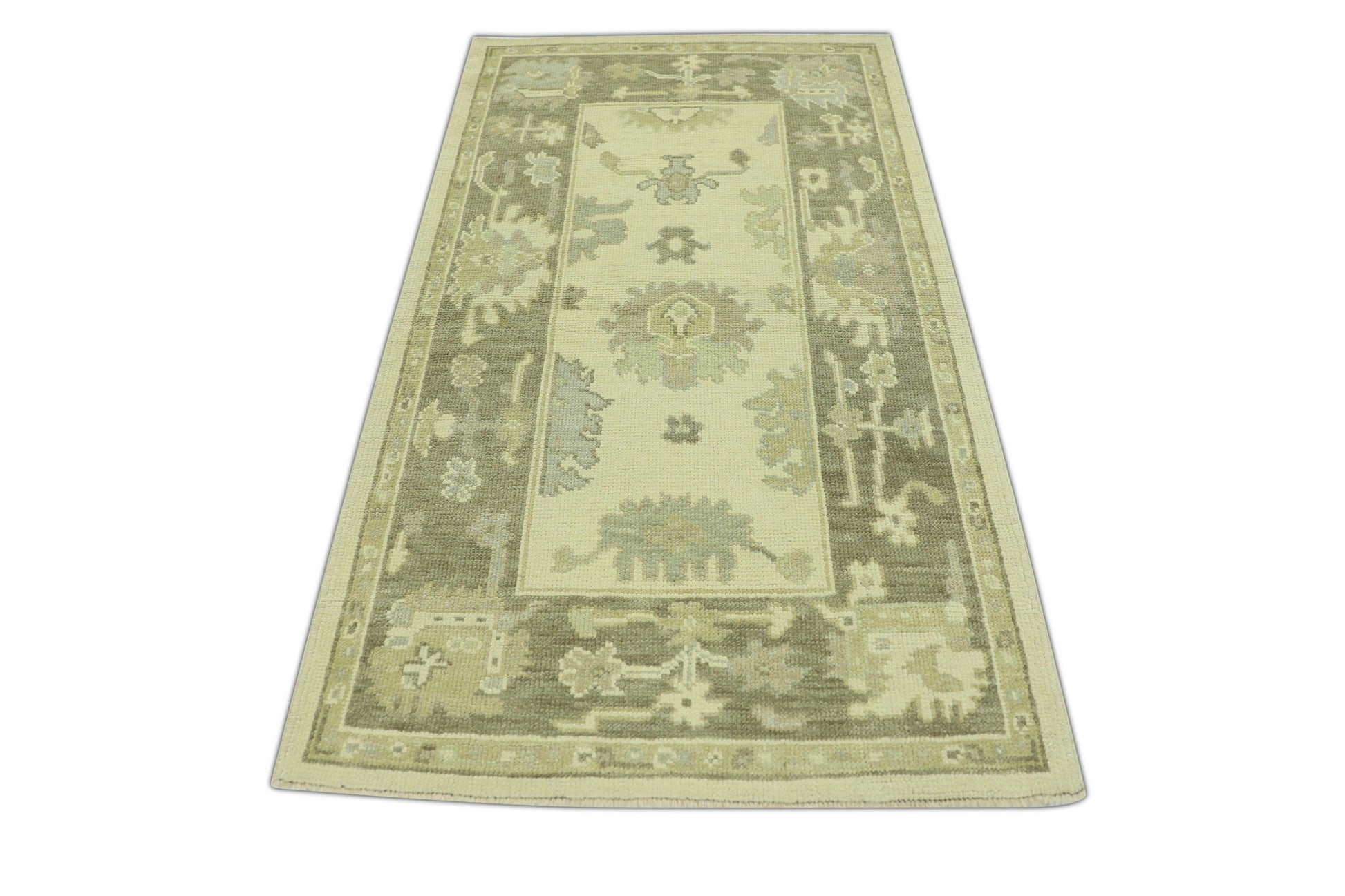 Turkish Oushak Rug 3' x 5'2" #1326