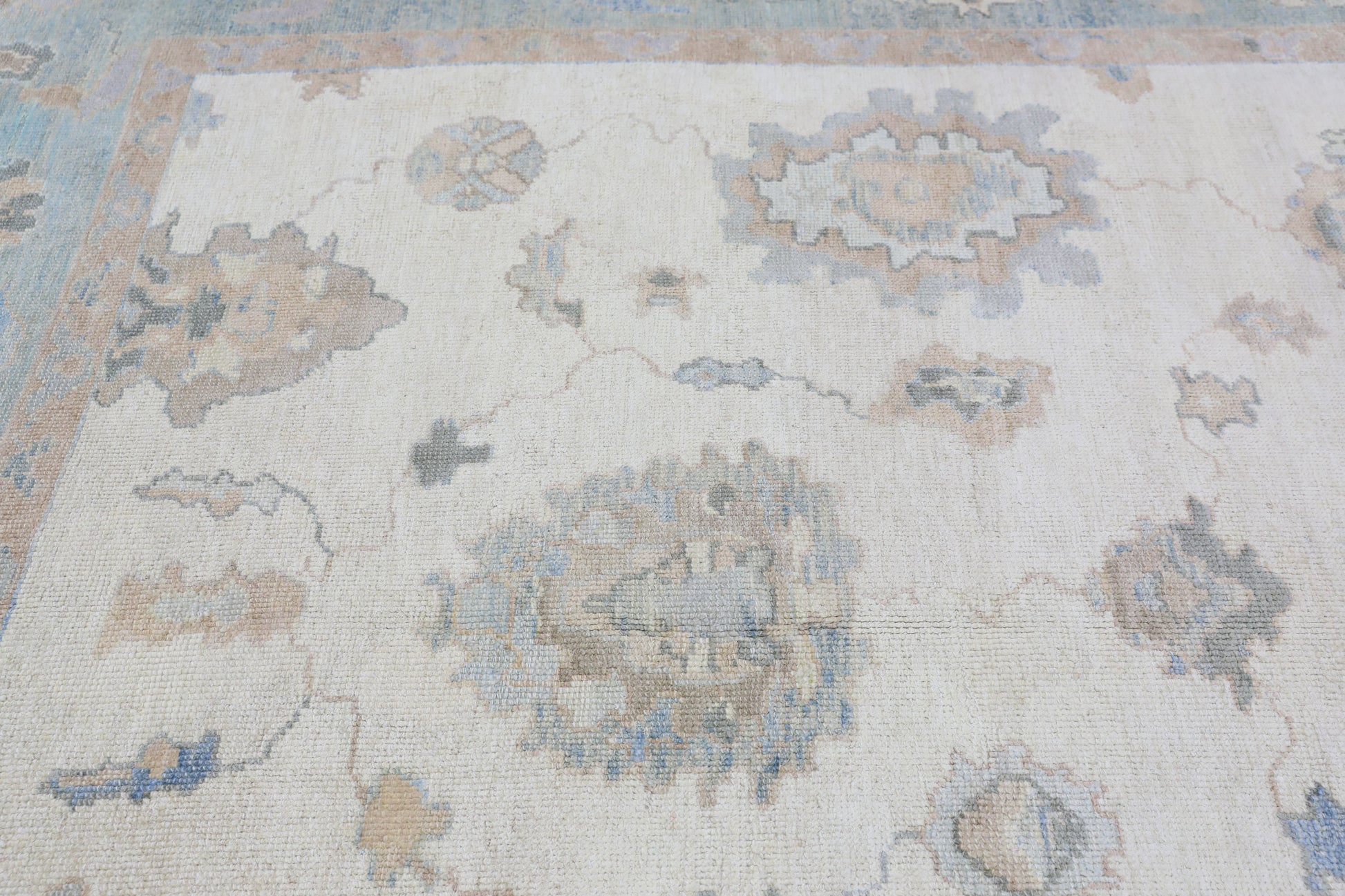 Turkish Oushak Rug 9'9" x 14'3" #3202