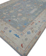 Turkish Antique Look Oushak Rug 9'3" x 12'4"  #5224