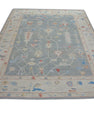 Turkish Antique Look Oushak Rug 9'3" x 12'4"  #5224
