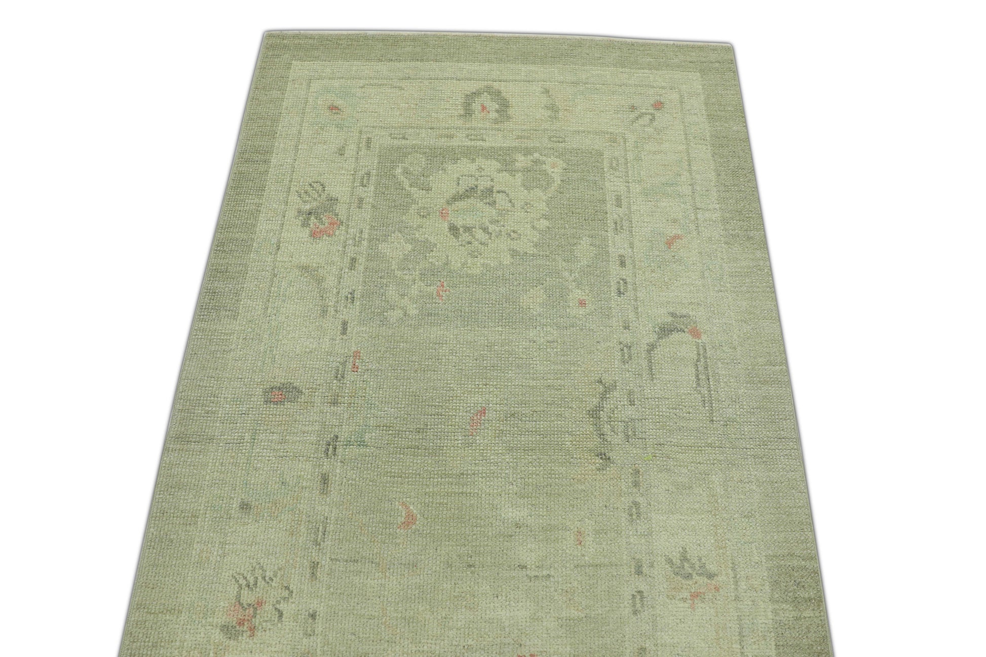 Turkish Oushak Rug 3'1" x 4'11" #1330