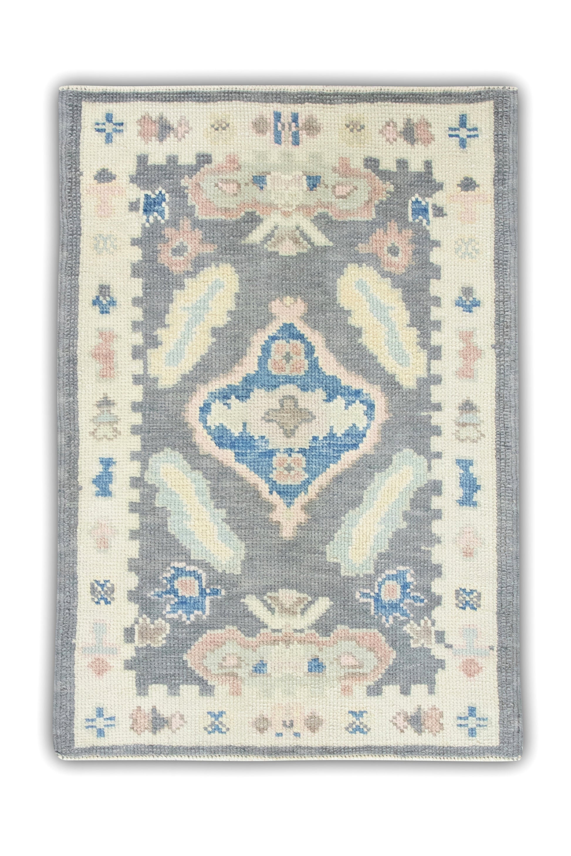 Turkish Oushak Rug 2'2" x 3'1" #7078