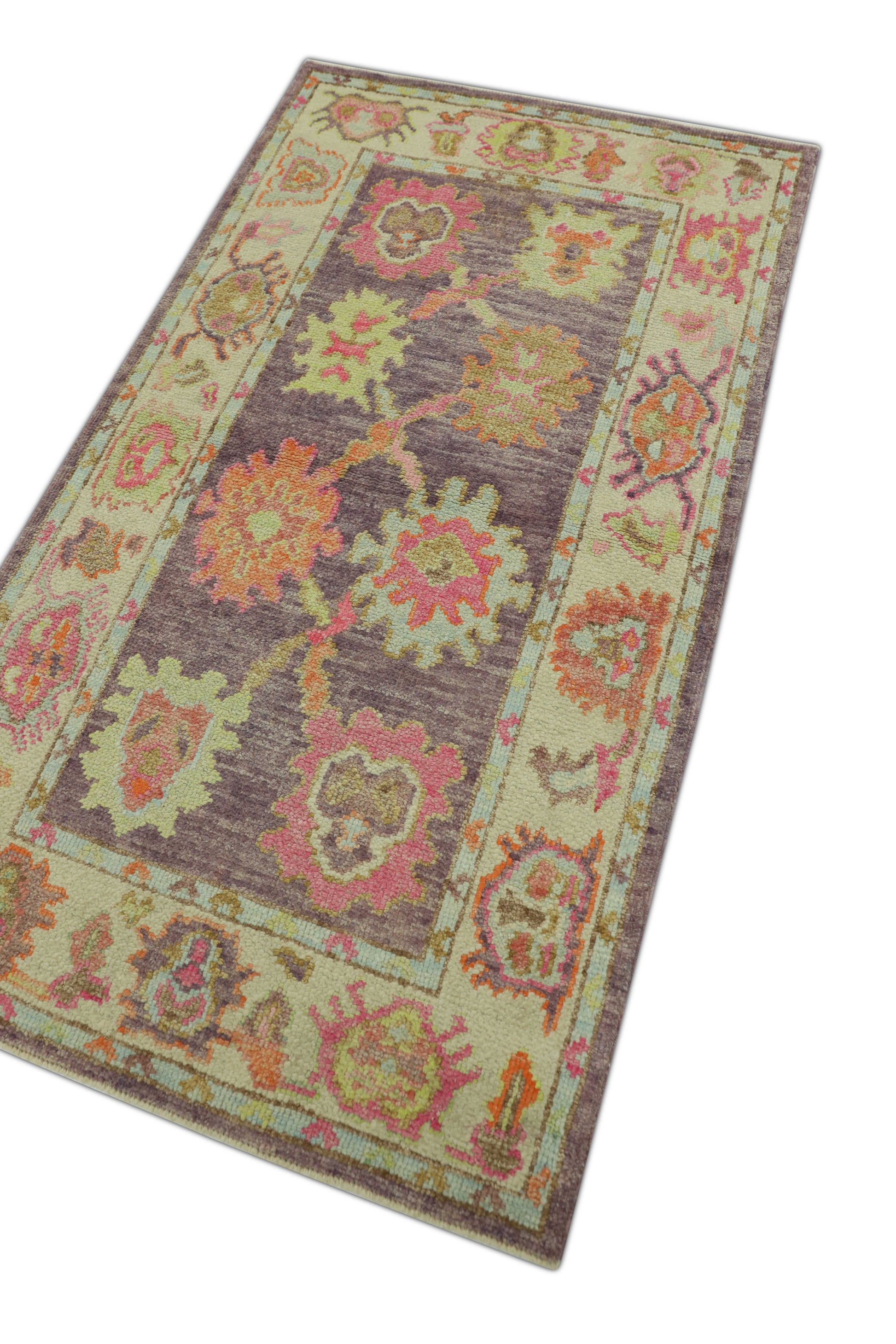 Turkish Oushak Rug 2'11" x 5'2" #808