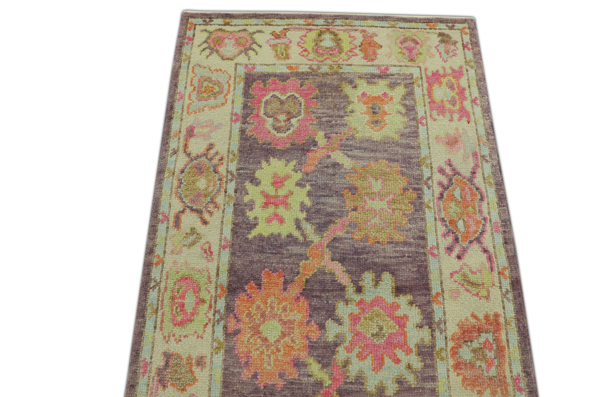 Turkish Oushak Rug 2'11" x 5'2" #808