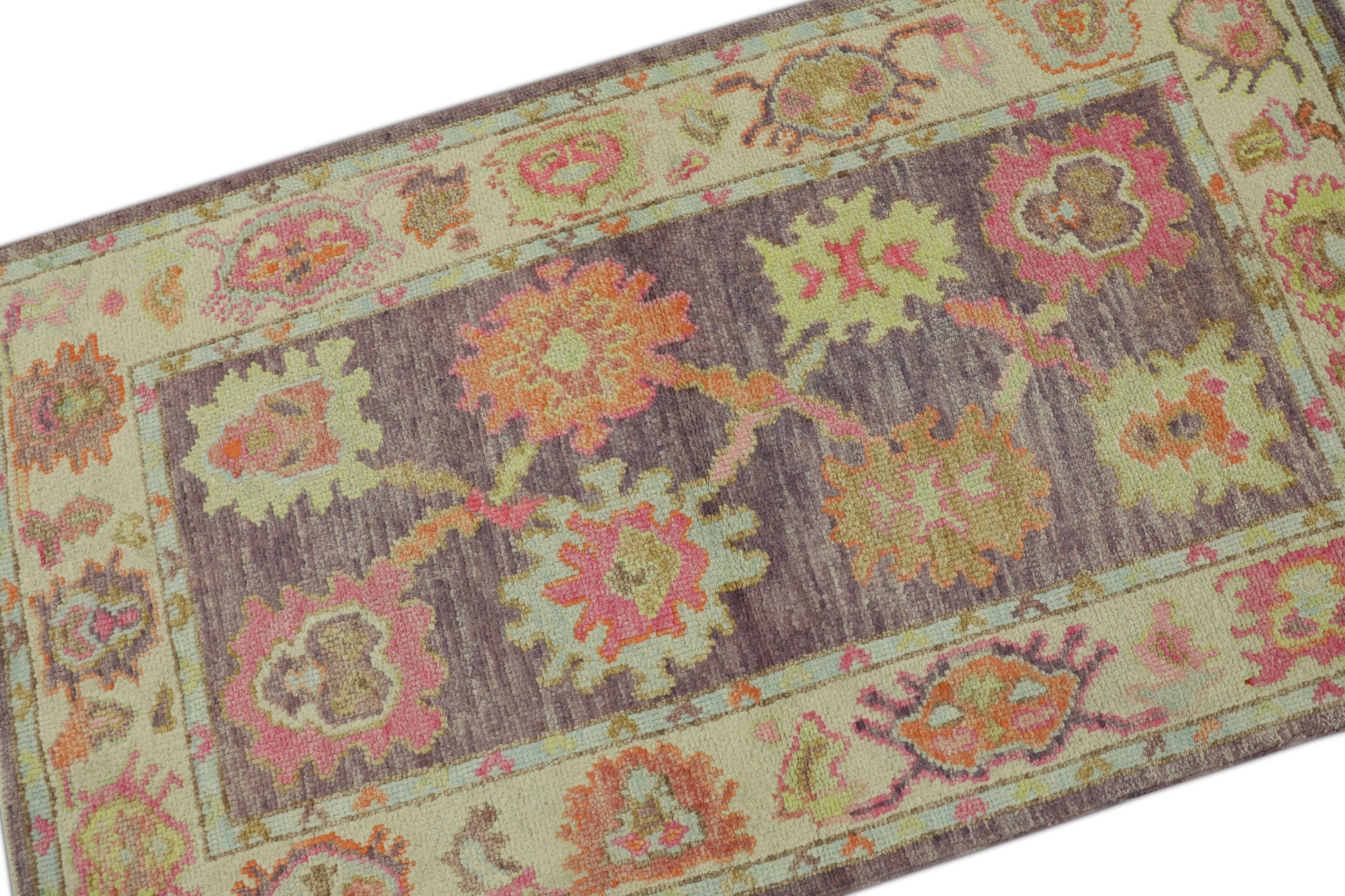 Turkish Oushak Rug 2'11" x 5'2" #808