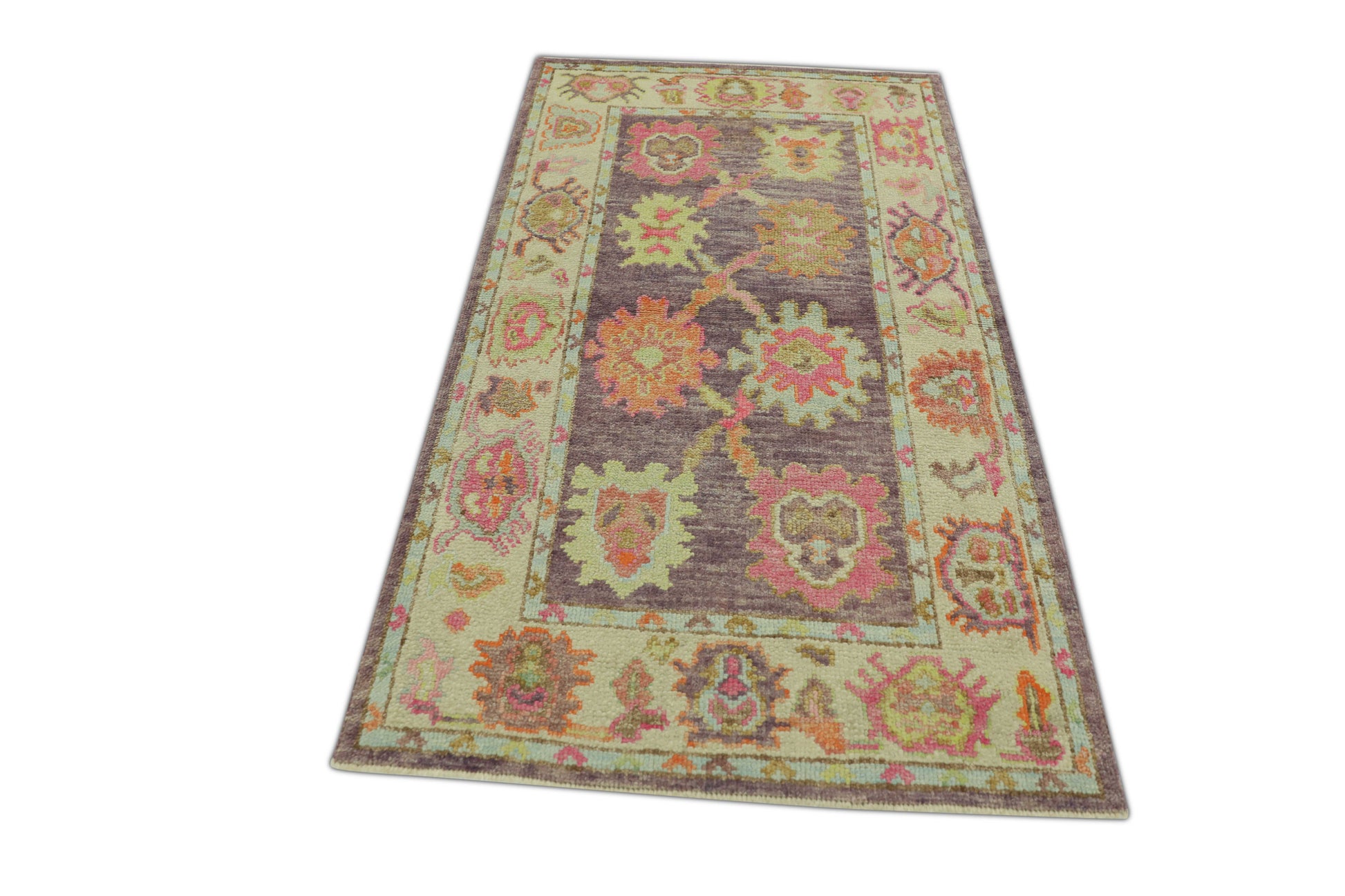 Turkish Oushak Rug 2'11" x 5'2" #808