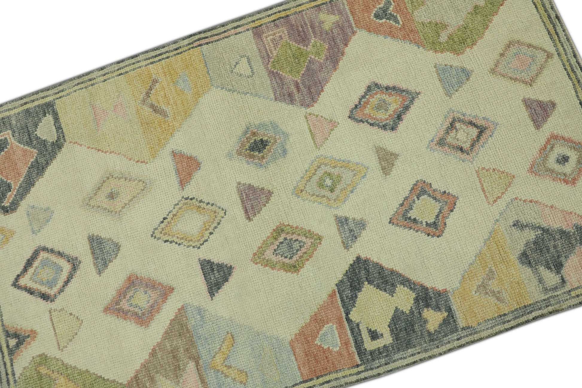 Turkish Oushak Rug 2'10" x 4'10" #775