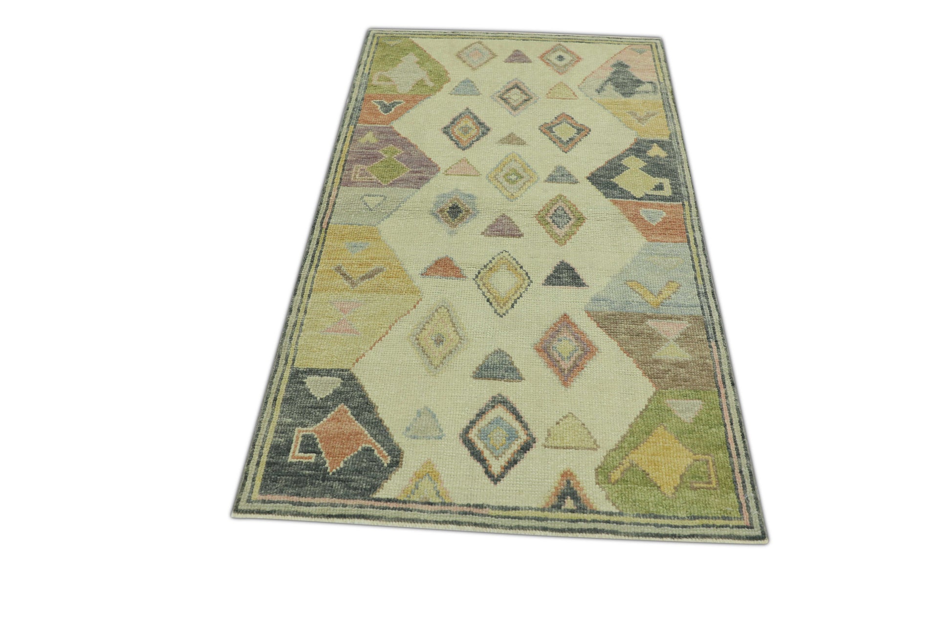 Turkish Oushak Rug 2'10" x 4'10" #775