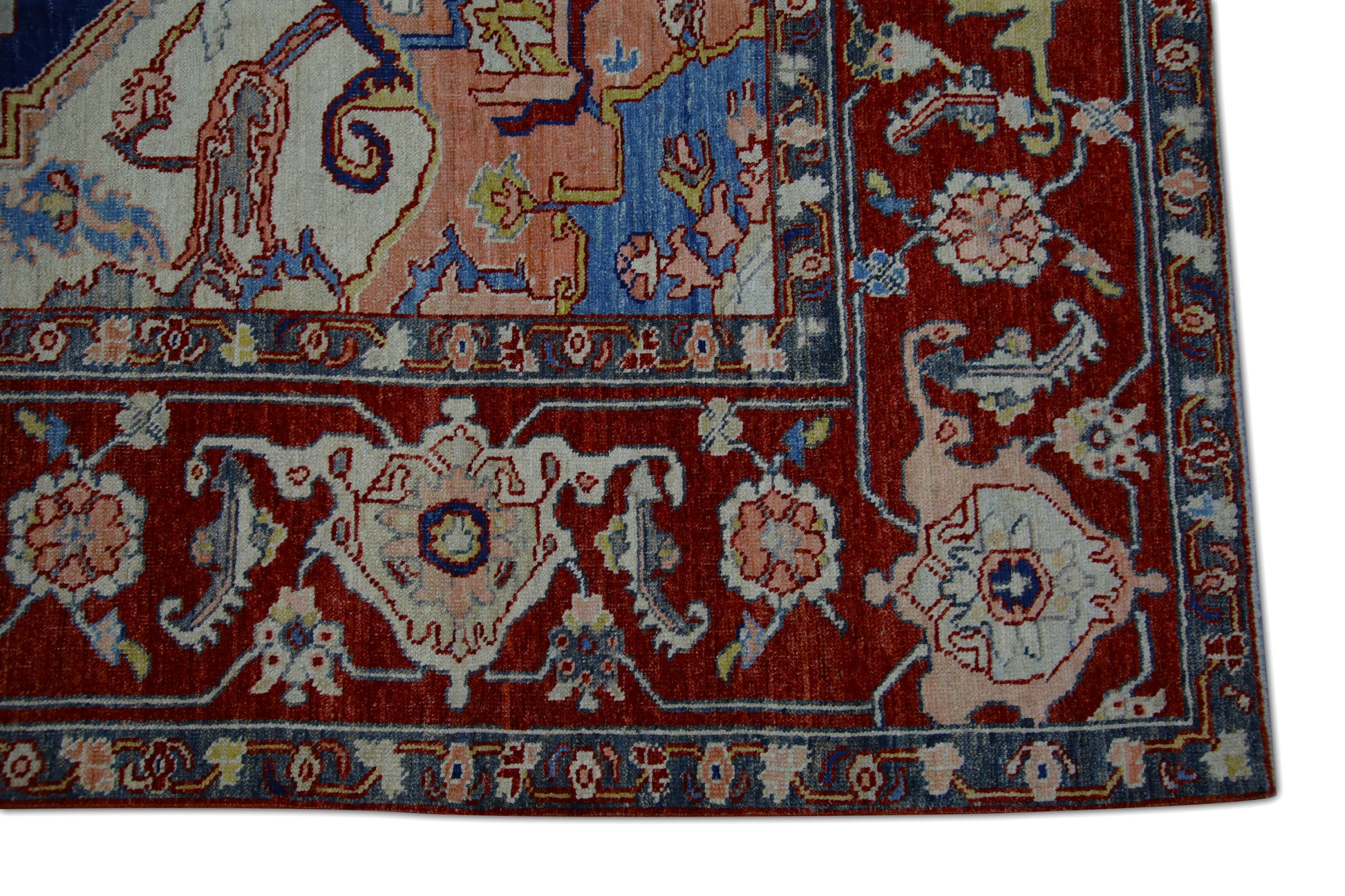 Turkish Antique Look Oushak Rug 9'4" x 12'8" #5536