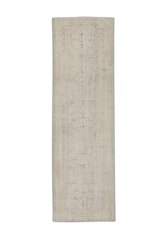 #68 Turkish Vintage Anatolian Rug  3'2" x 10'8"