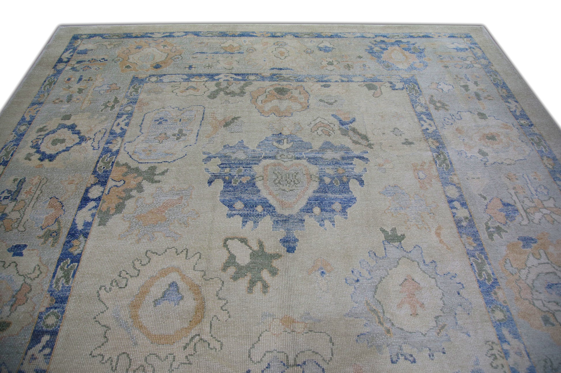 Turkish Oushak Rug 9'3" x 12'1" #5477