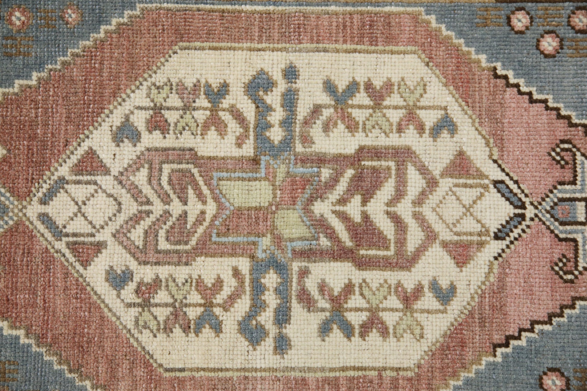 Oriental Hand Knotted Vintage Turkish Mini Rug 1'8" x 3'2" #8816