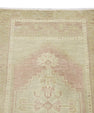 Oriental Hand Knotted Vintage Turkish Mini Rug 1'8" x 3'1" #8421