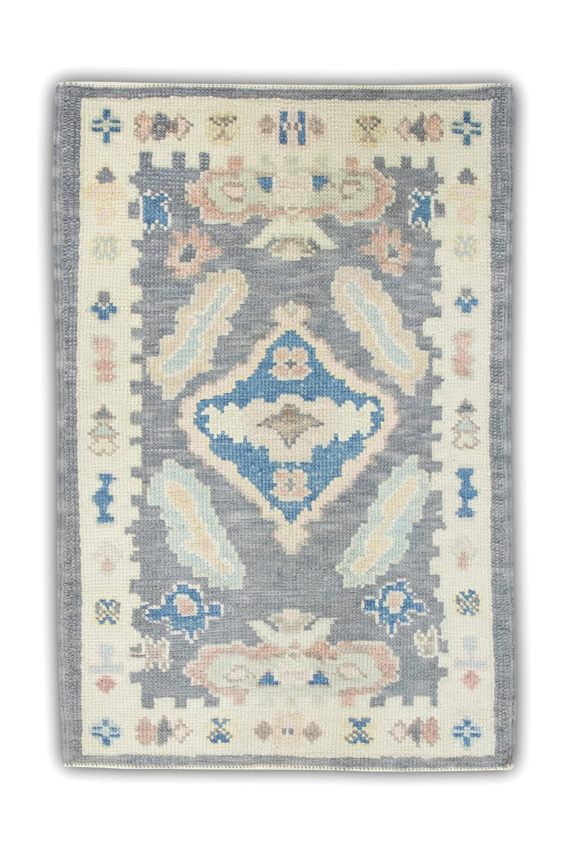 Turkish Oushak Rug 2'2" x 3'4" #7159