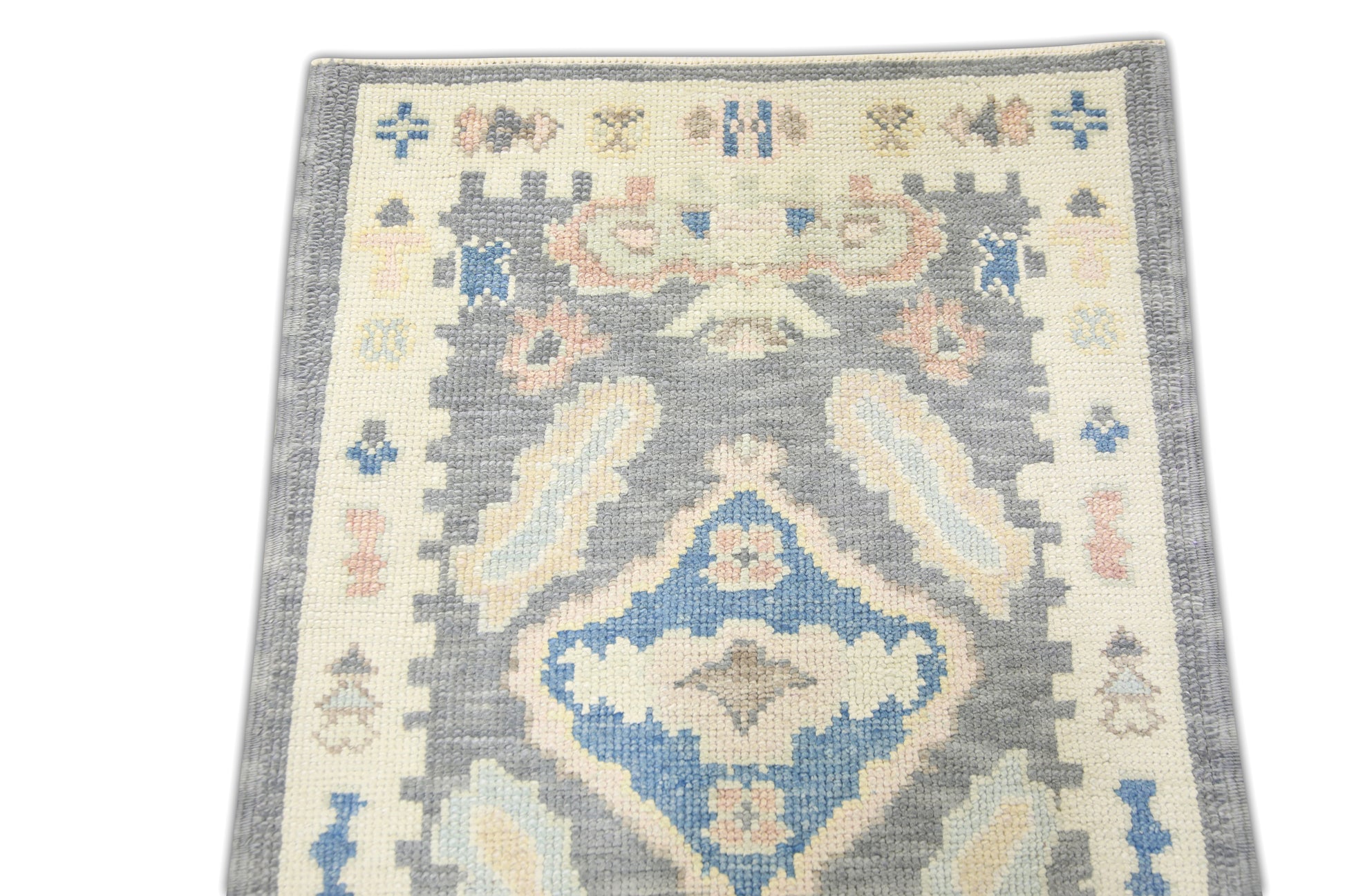 Turkish Oushak Rug 2'2" x 3'4" #7159