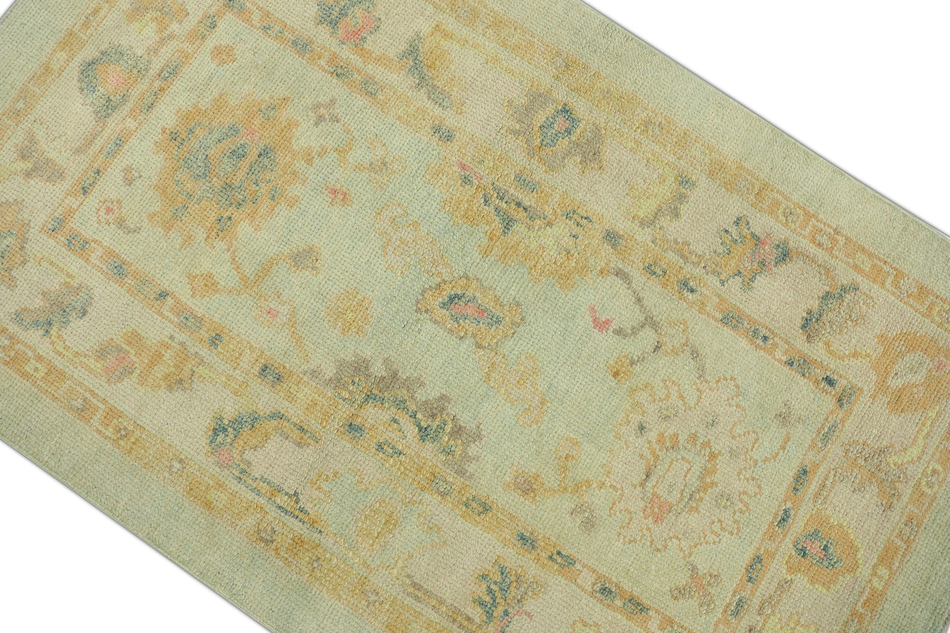 Turkish Oushak Rug 2'11" x 4'9" #1257