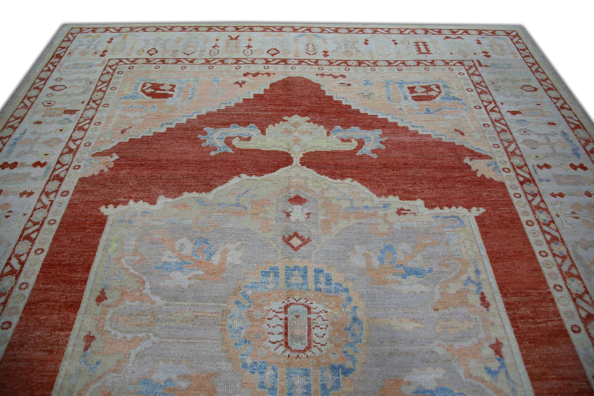 Turkish Oushak Rug  9'2" x 12'  #5028