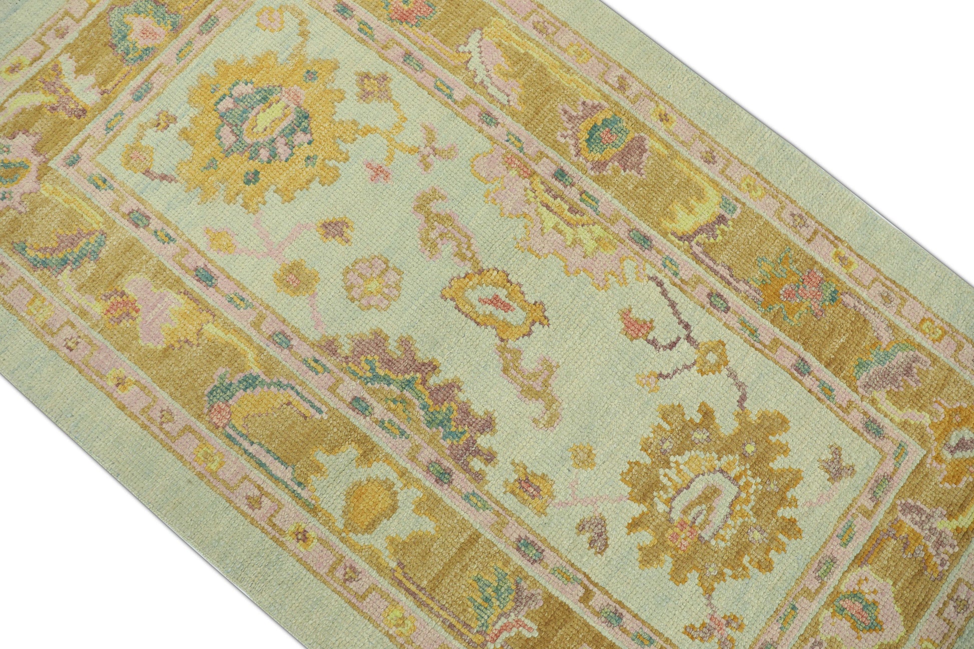 Turkish Oushak Rug 2'10" x 5'1" #1293
