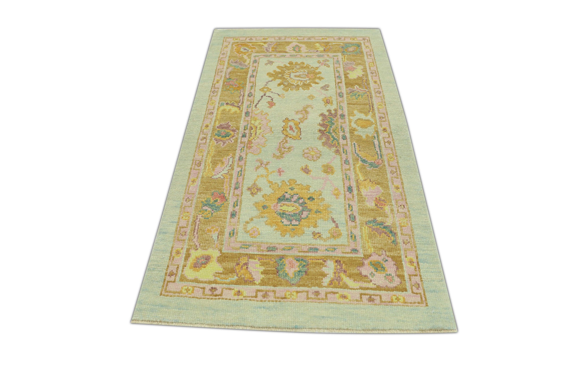 Turkish Oushak Rug 2'10" x 5'1" #1293