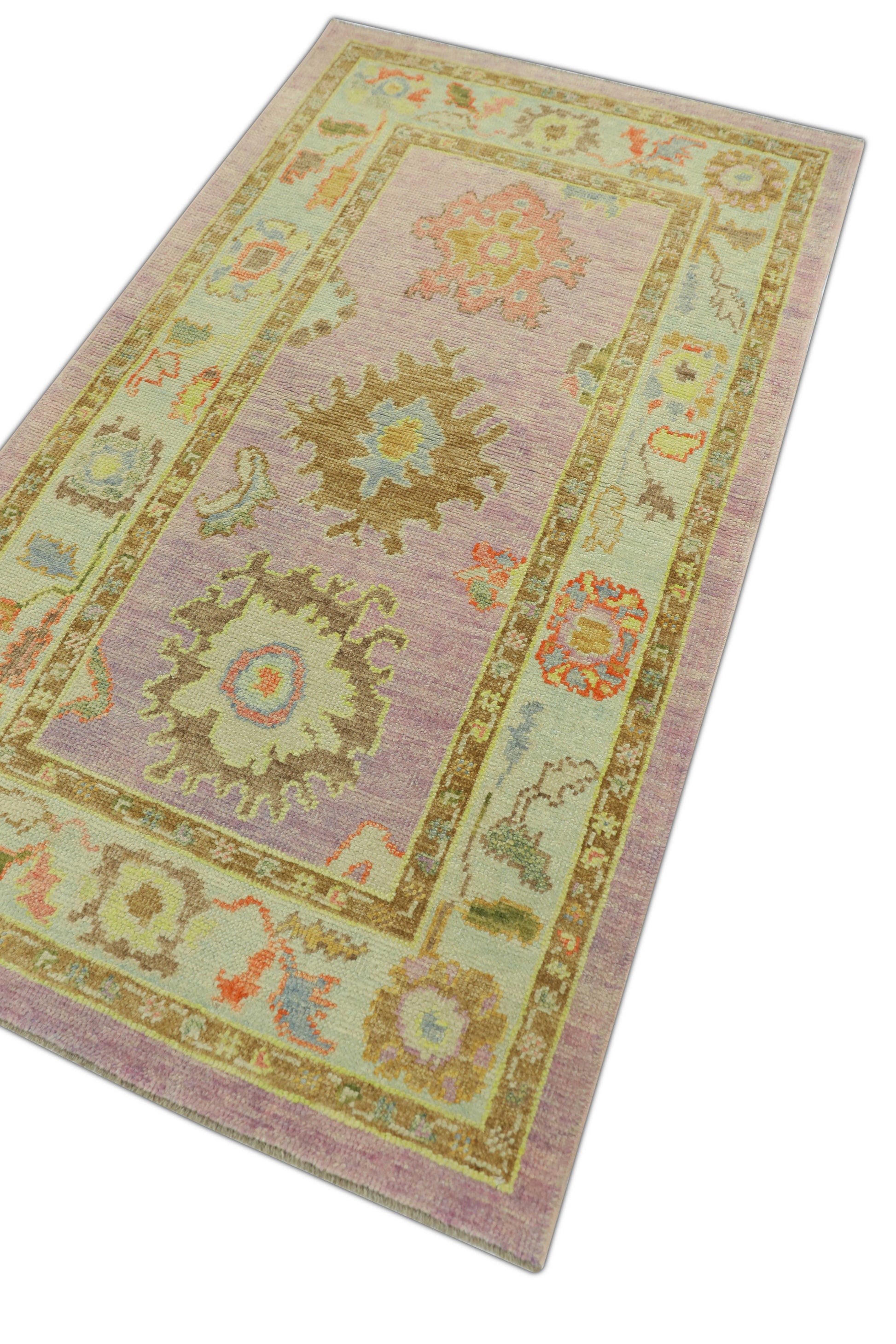 Turkish Oushak Rug 3'2" x 5'5" #823