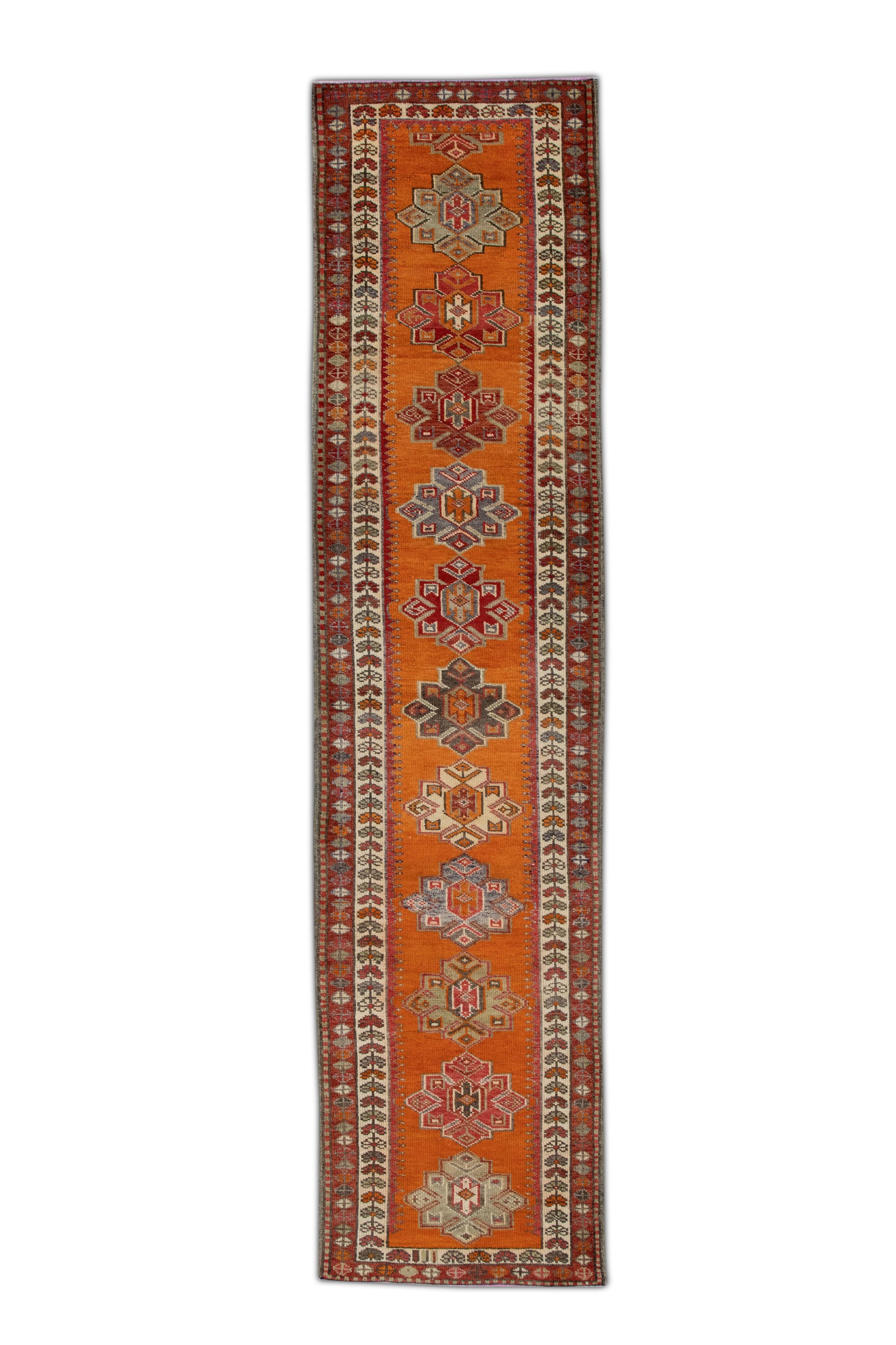 Turkish Vintage Anatolian Rug  3' x 13' #251