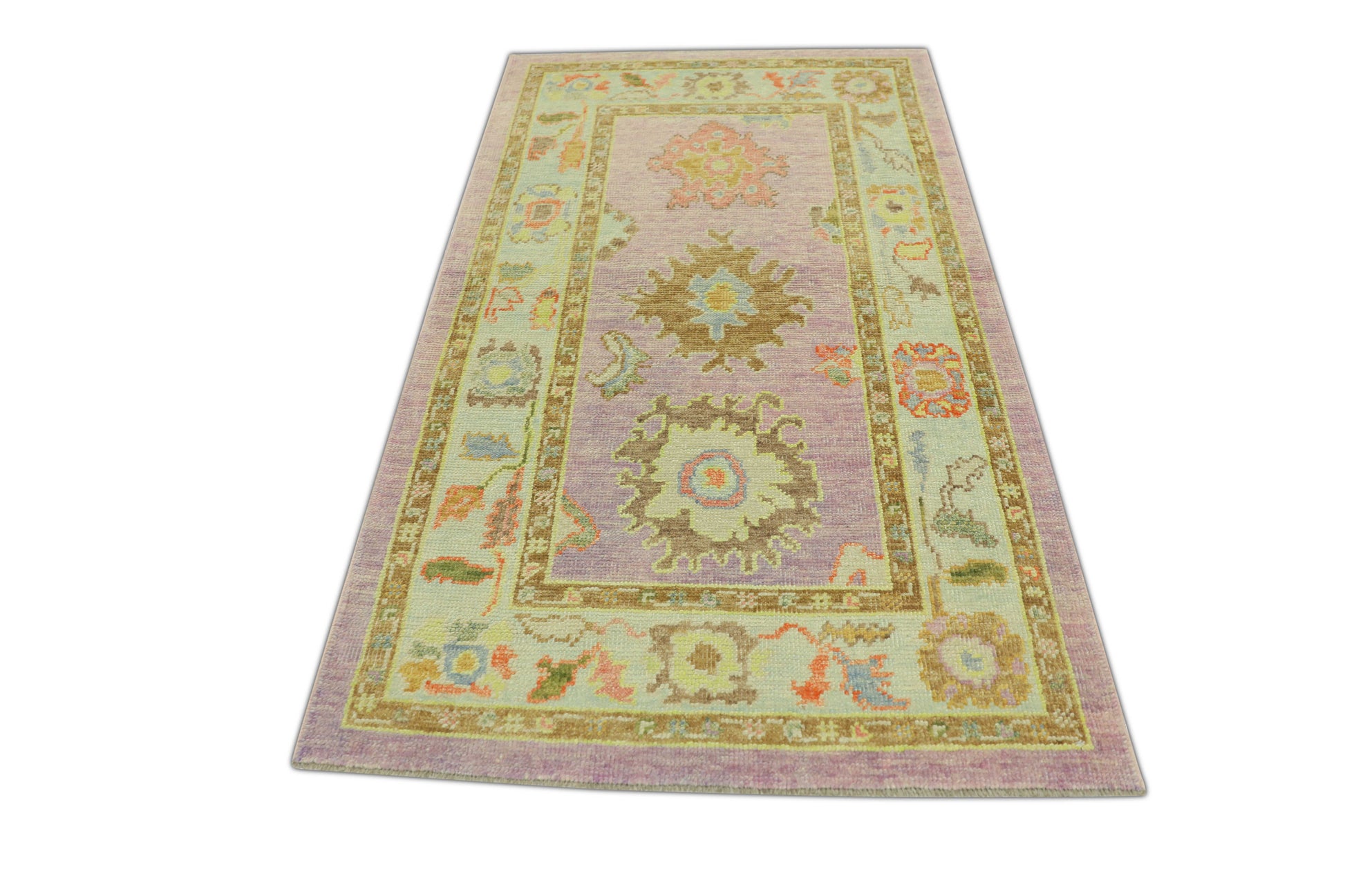 Turkish Oushak Rug 3'2" x 5'5" #823
