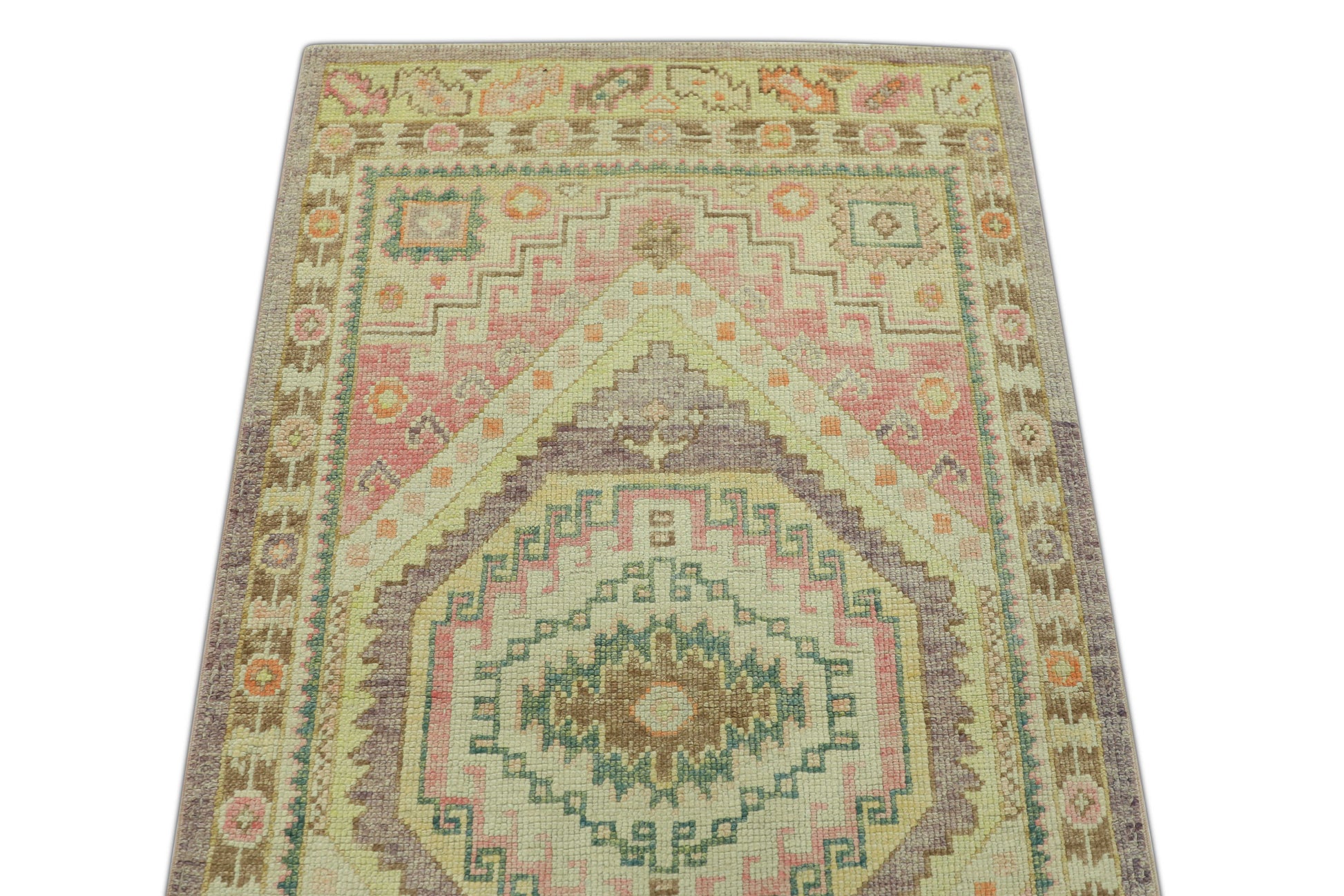 Turkish Oushak Rug 3'2" x 5'5" #1359