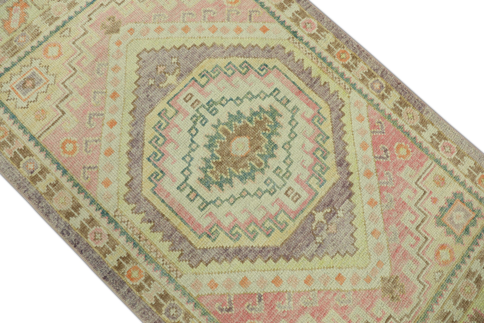 Turkish Oushak Rug 3'2" x 5'5" #1359