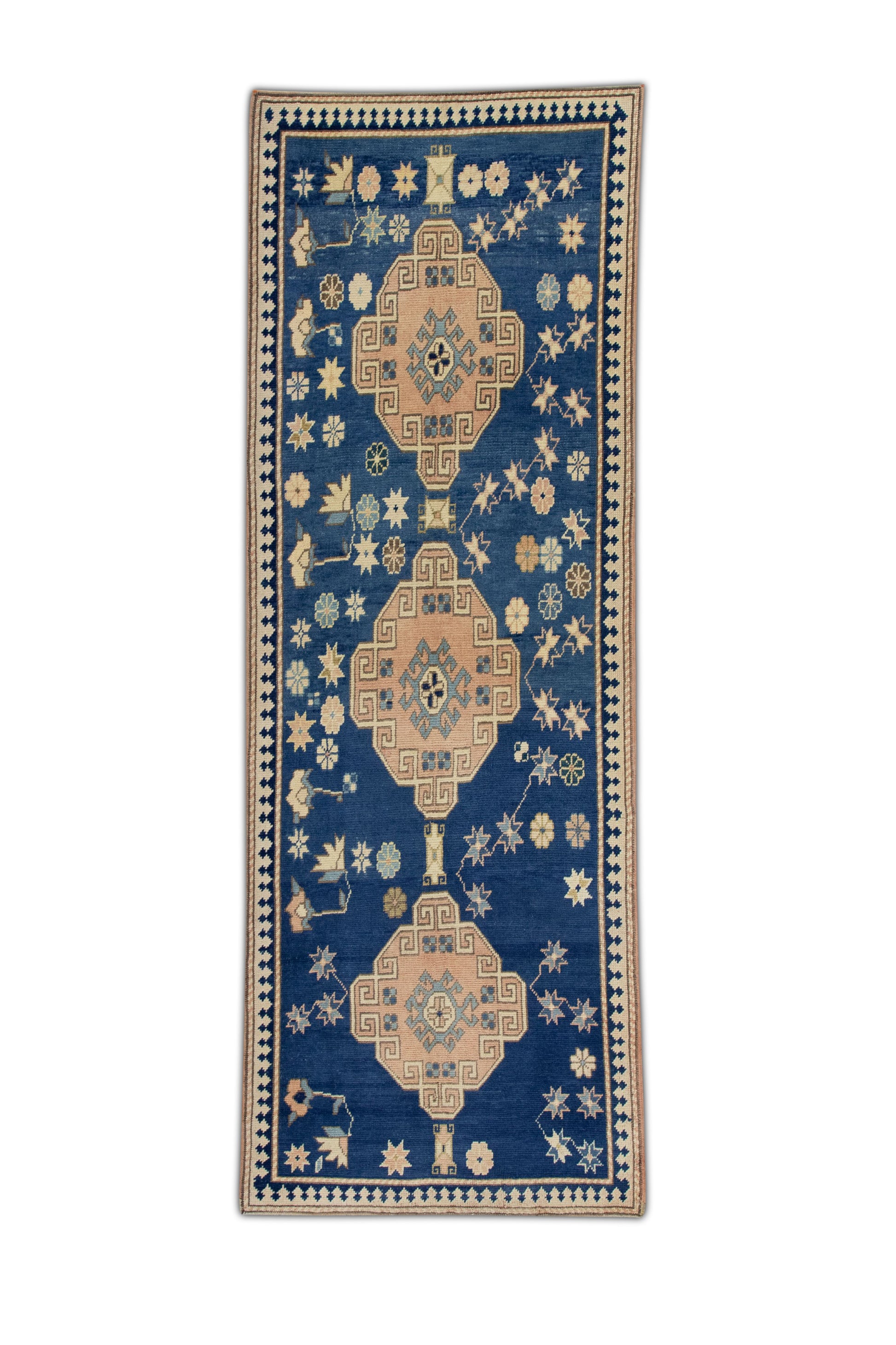 Turkish Vintage Anatolian Rug  3'7" x 9'10" #110