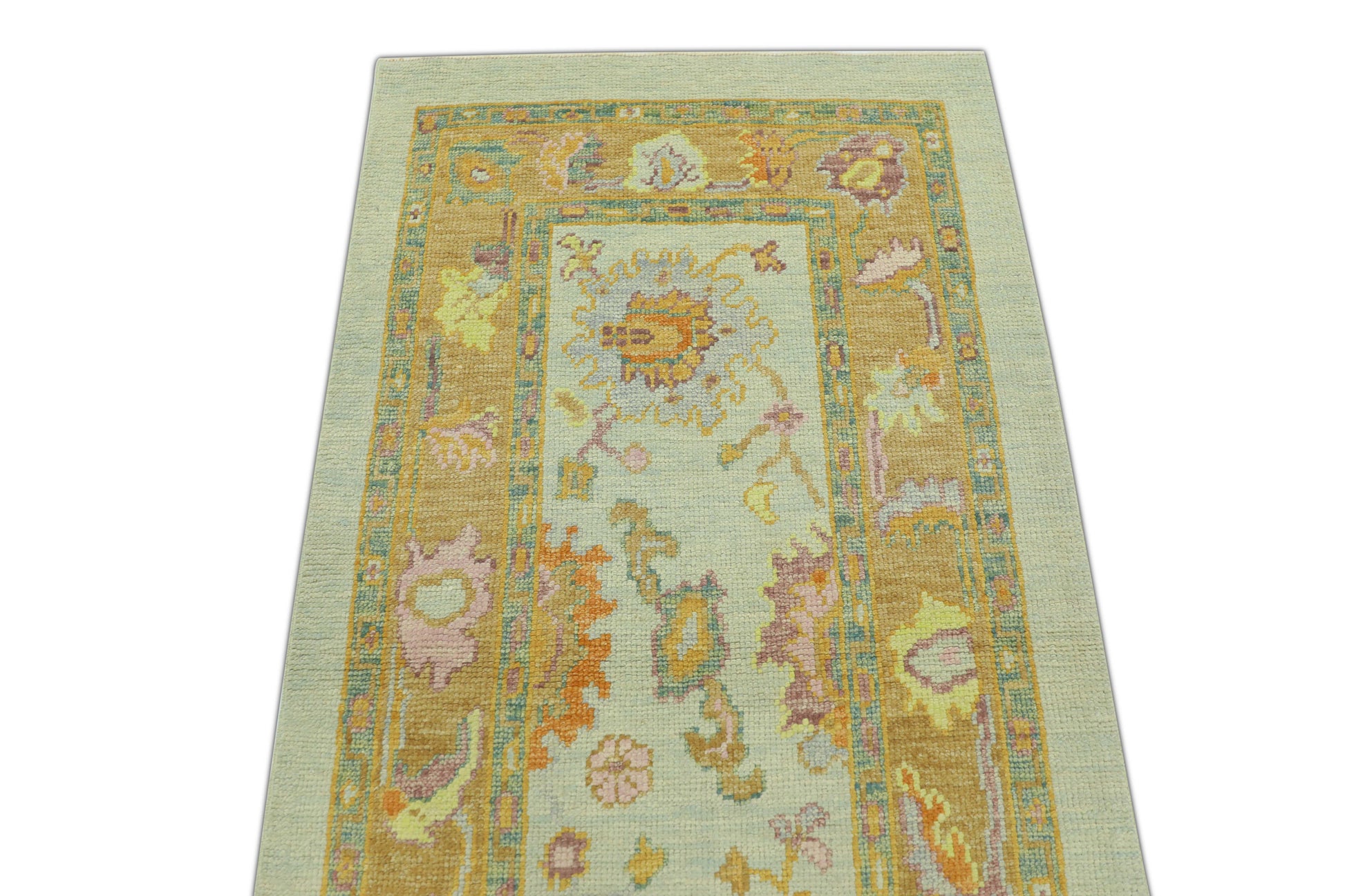 Turkish Oushak Rug 2'11" x 5'5" #1365