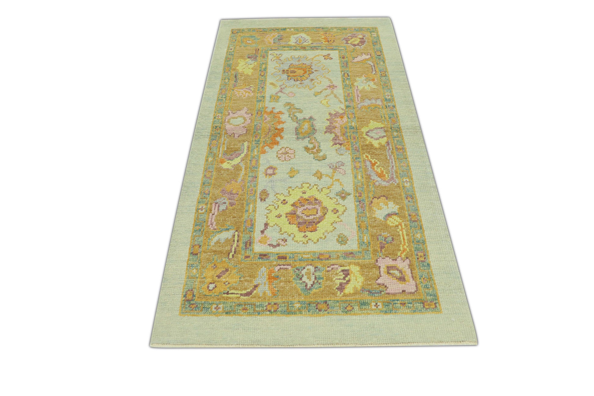 Turkish Oushak Rug 2'11" x 5'5" #1365