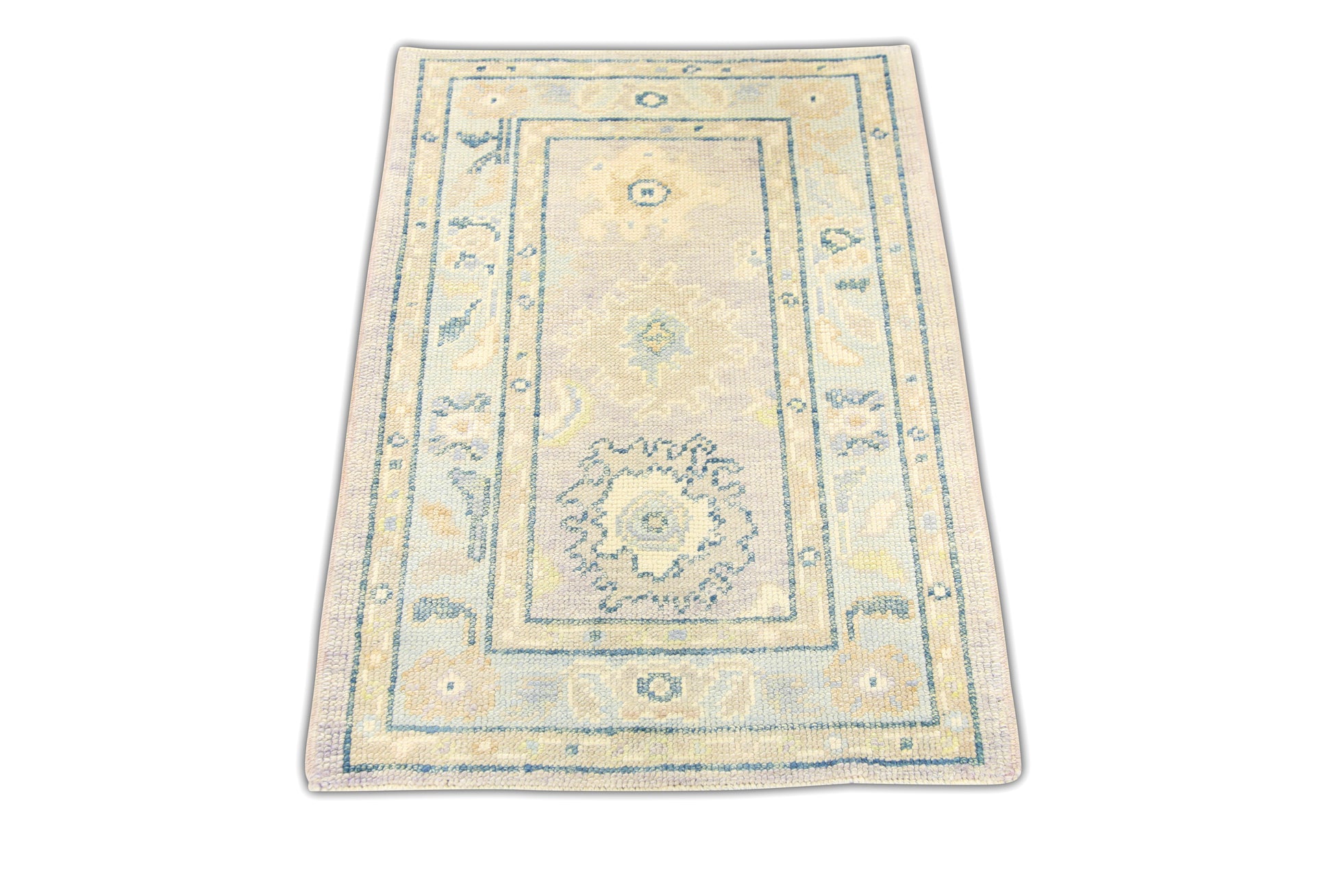 Turkish Oushak Rug  2'4" x 3'3"  #7390