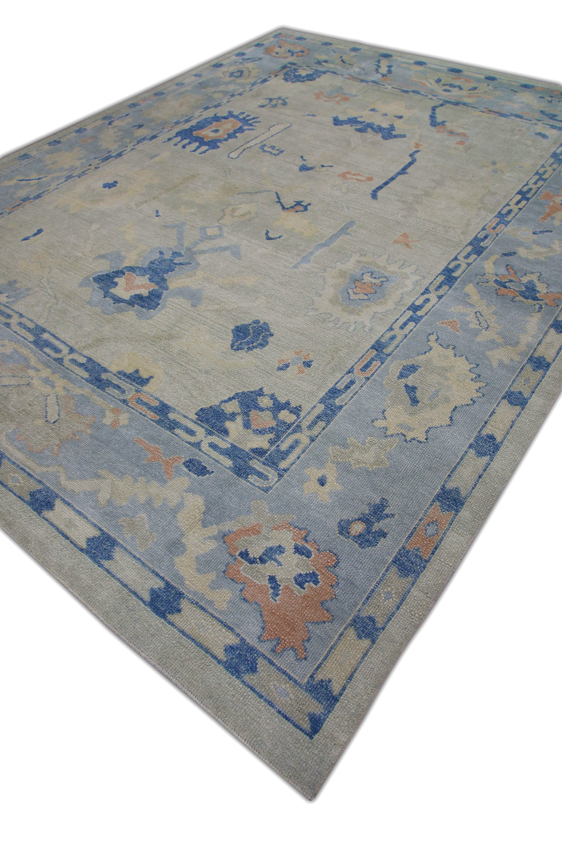 Turkish Oushak Rug 9'1" x 11'11" #5464