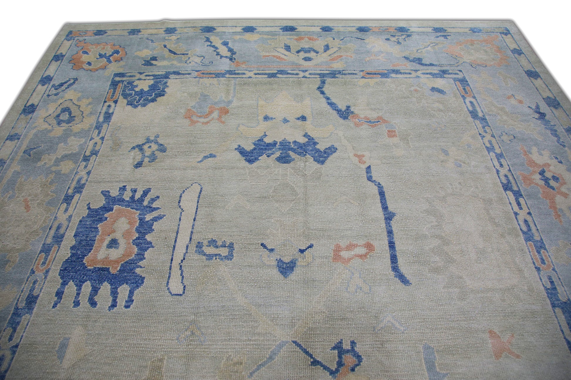 Turkish Oushak Rug 9'1" x 11'11" #5464