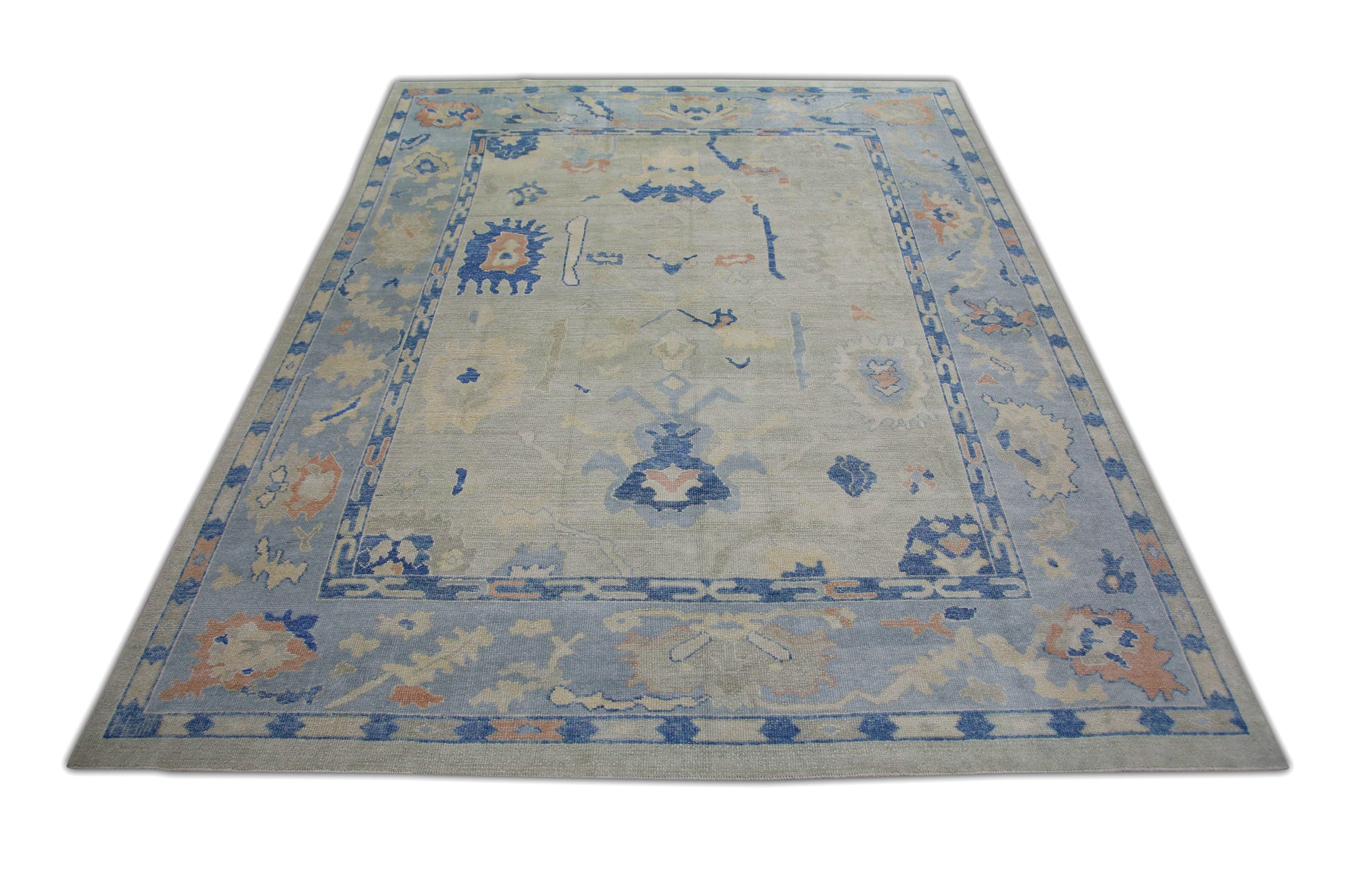 Turkish Oushak Rug 9'1" x 11'11" #5464