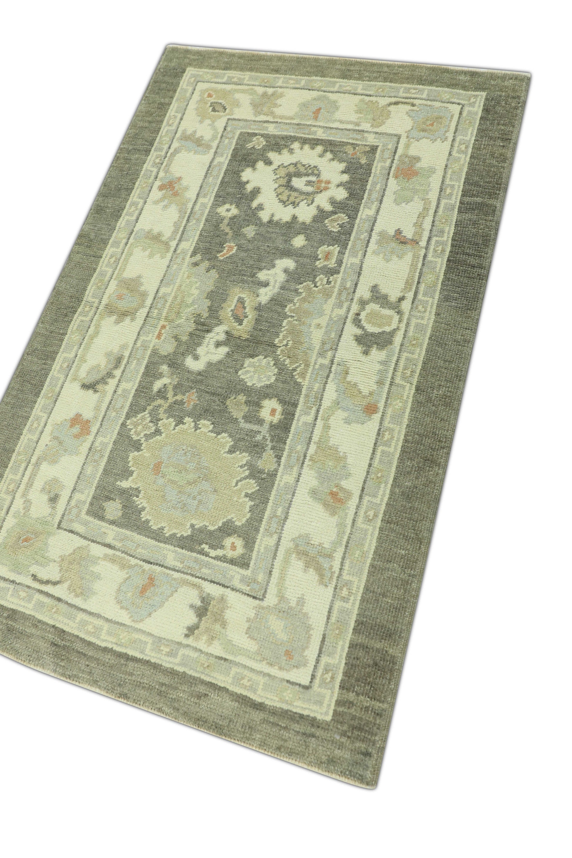Turkish Oushak Rug 3' x 4'9" #1342