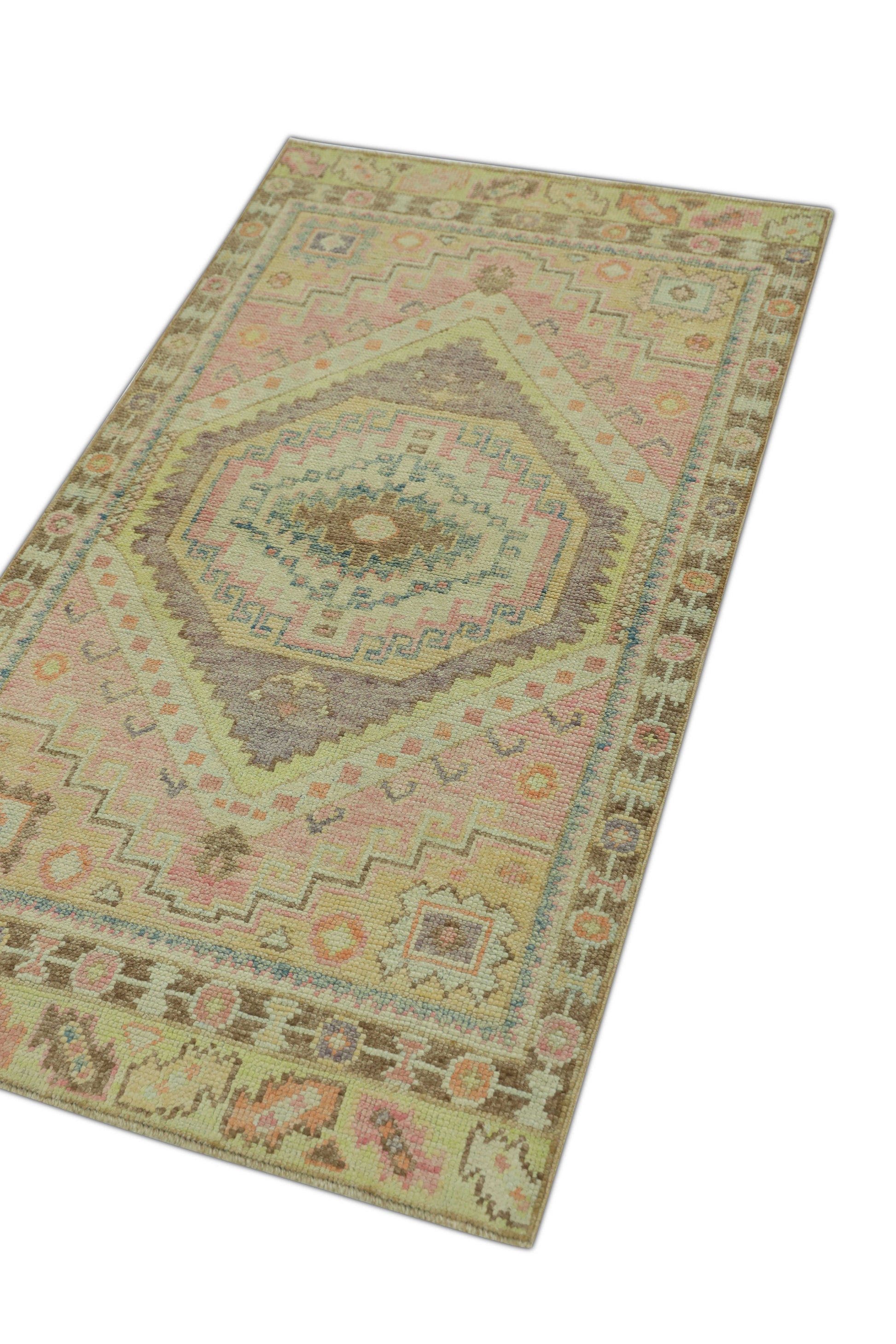 Turkish Oushak Rug 2'11" x 5'1" #893