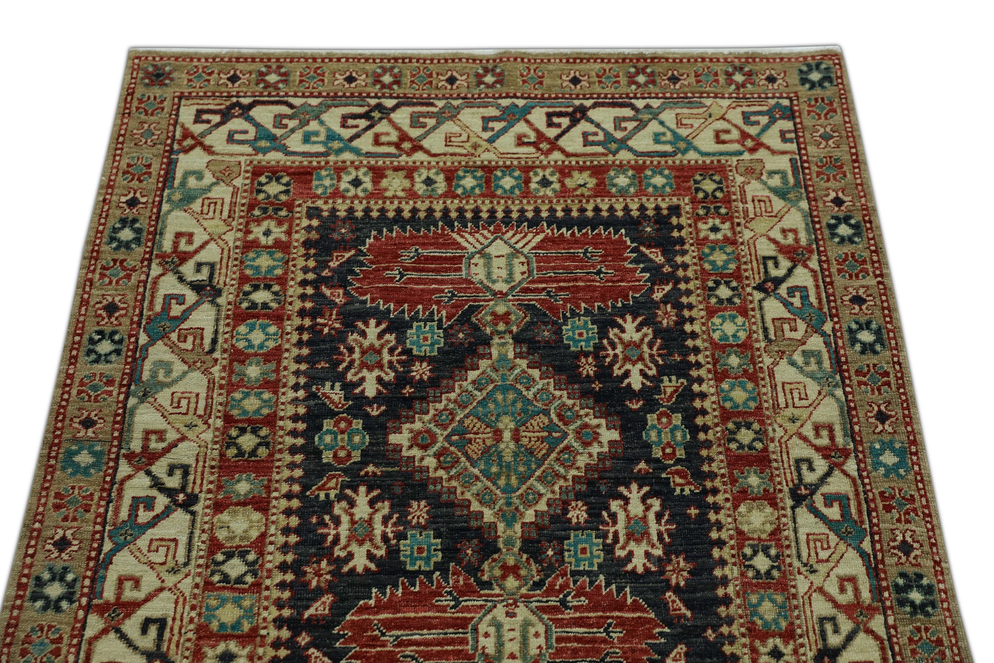 Turkish Oushak Rug 3'5" x 4' #1363