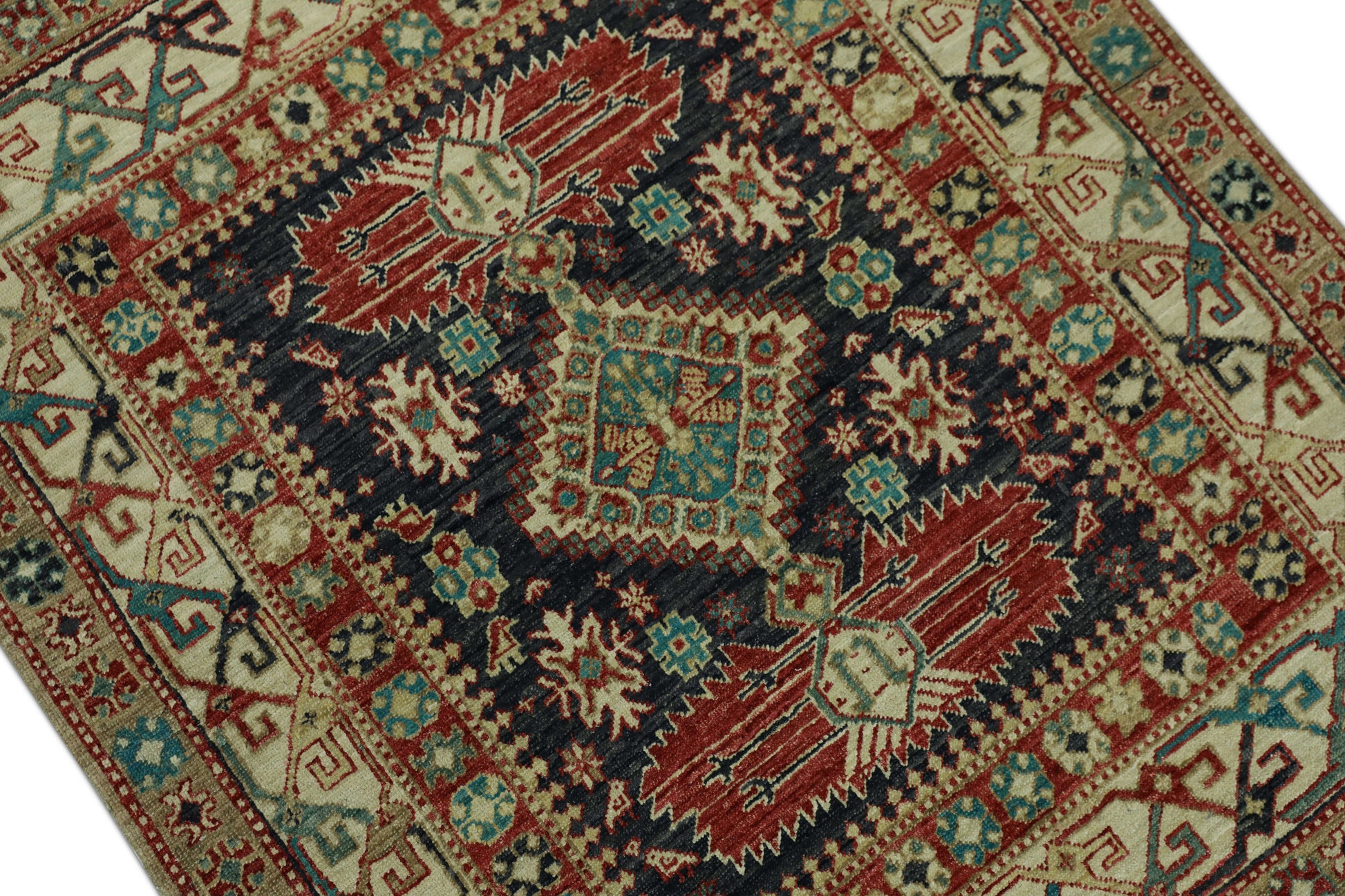 Turkish Oushak Rug 3'5" x 4' #1363