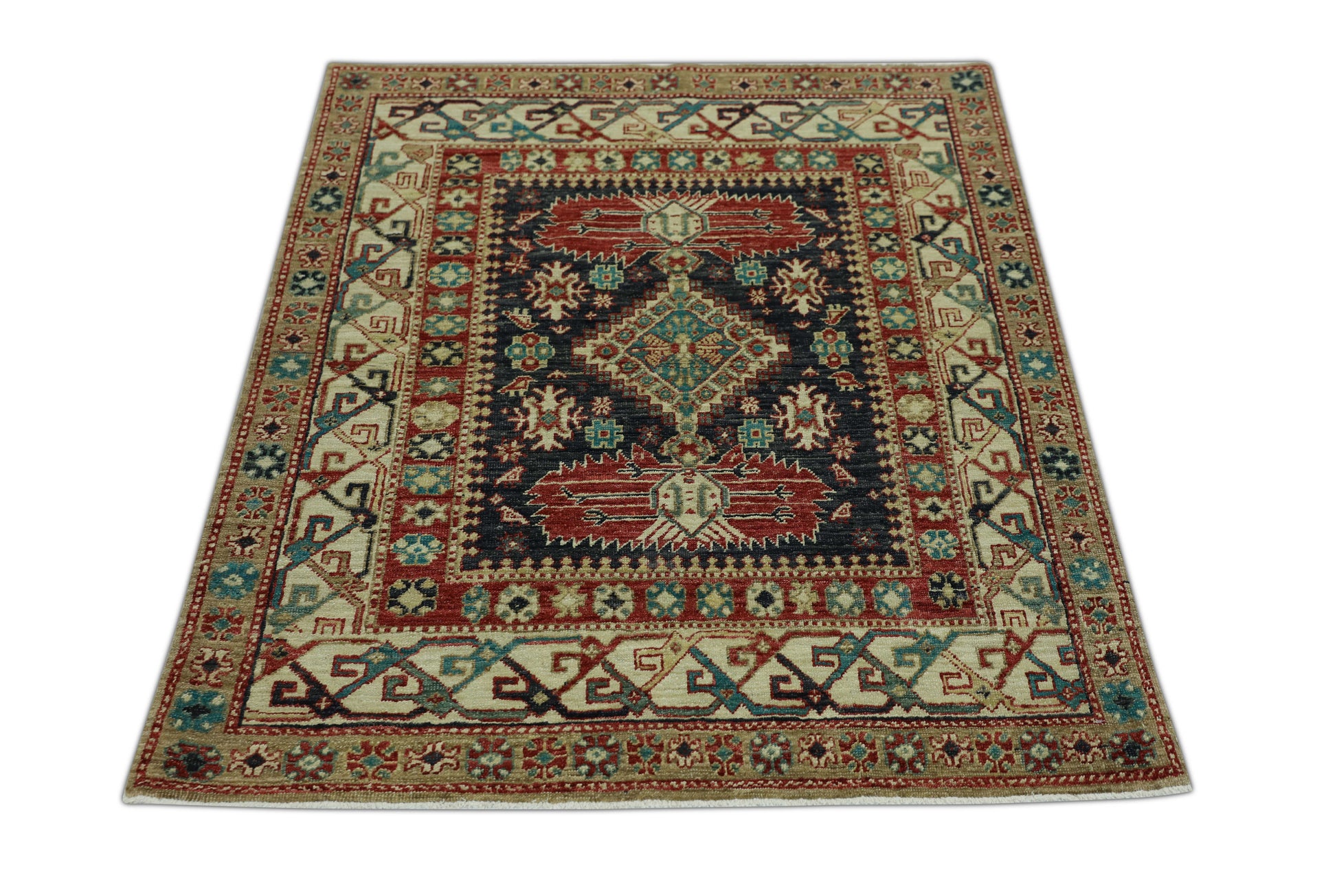 Turkish Oushak Rug 3'5" x 4' #1363