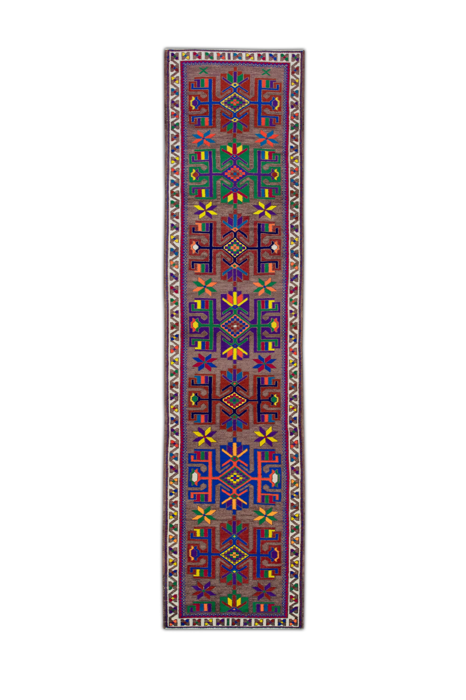 Turkish Vintage Anatolian Rug  3' x 12'6" #27