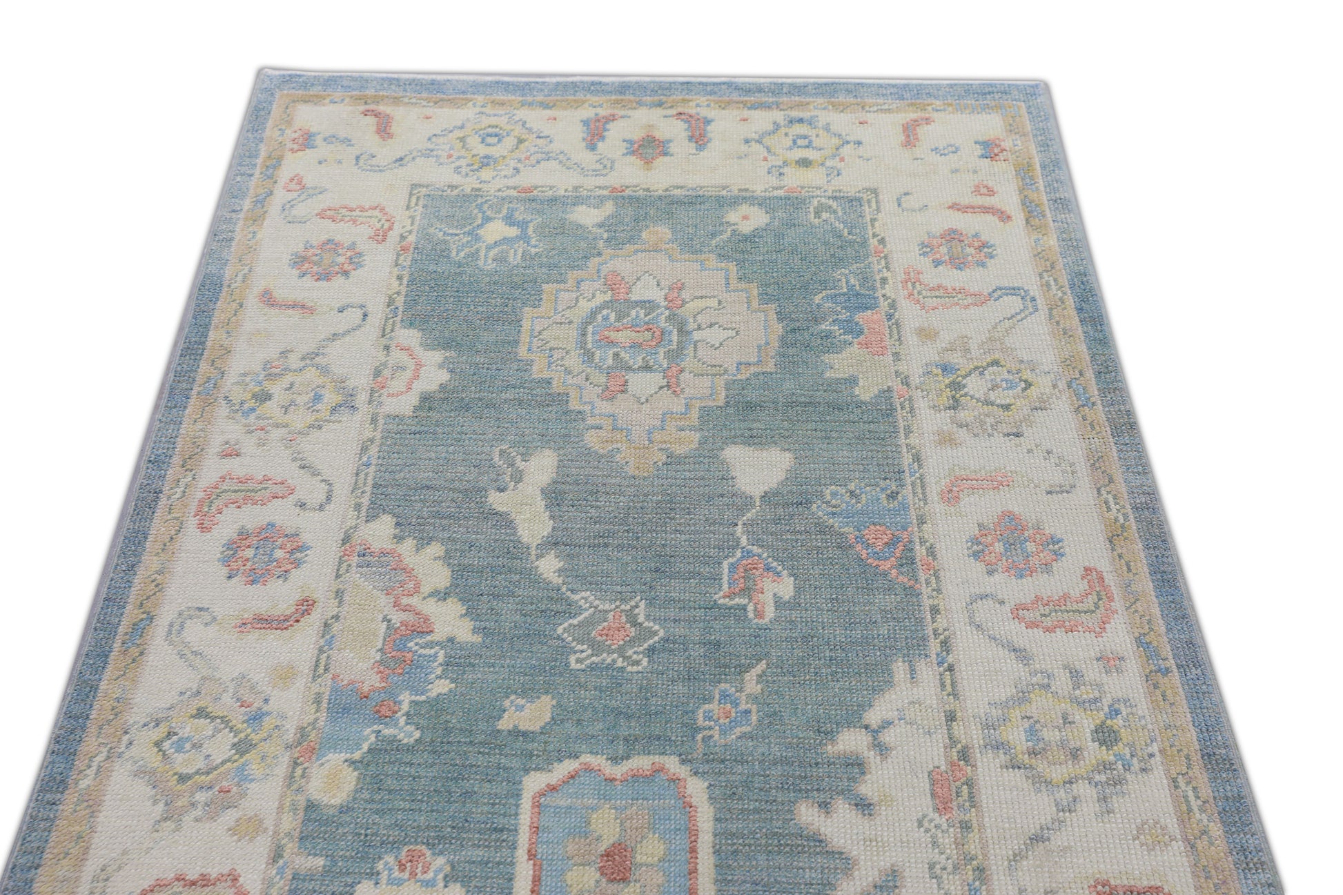 Turkish Oushak Rug 3'11" x 12'10" #2952