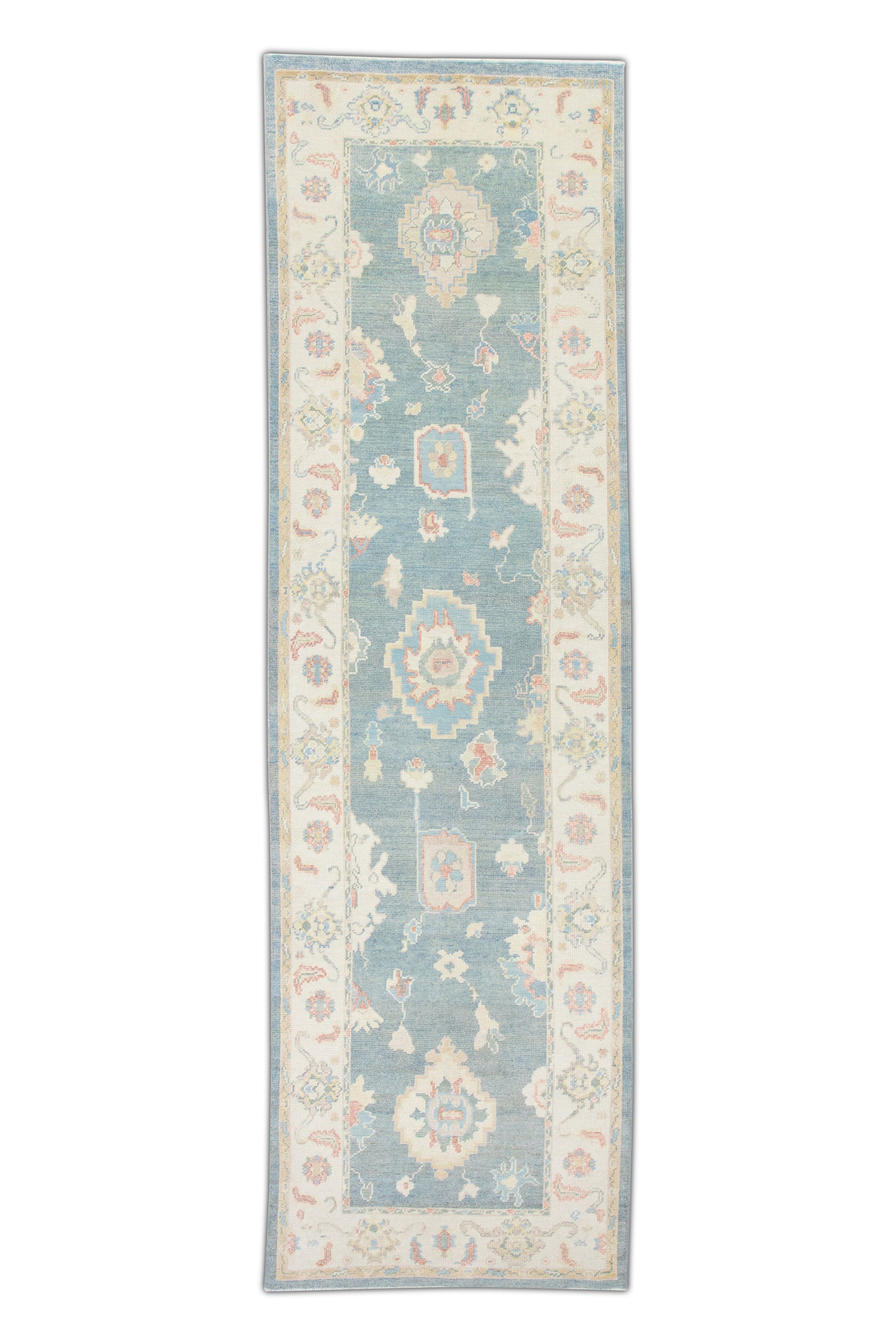 Turkish Oushak Rug 3'11" x 12'10" #2952