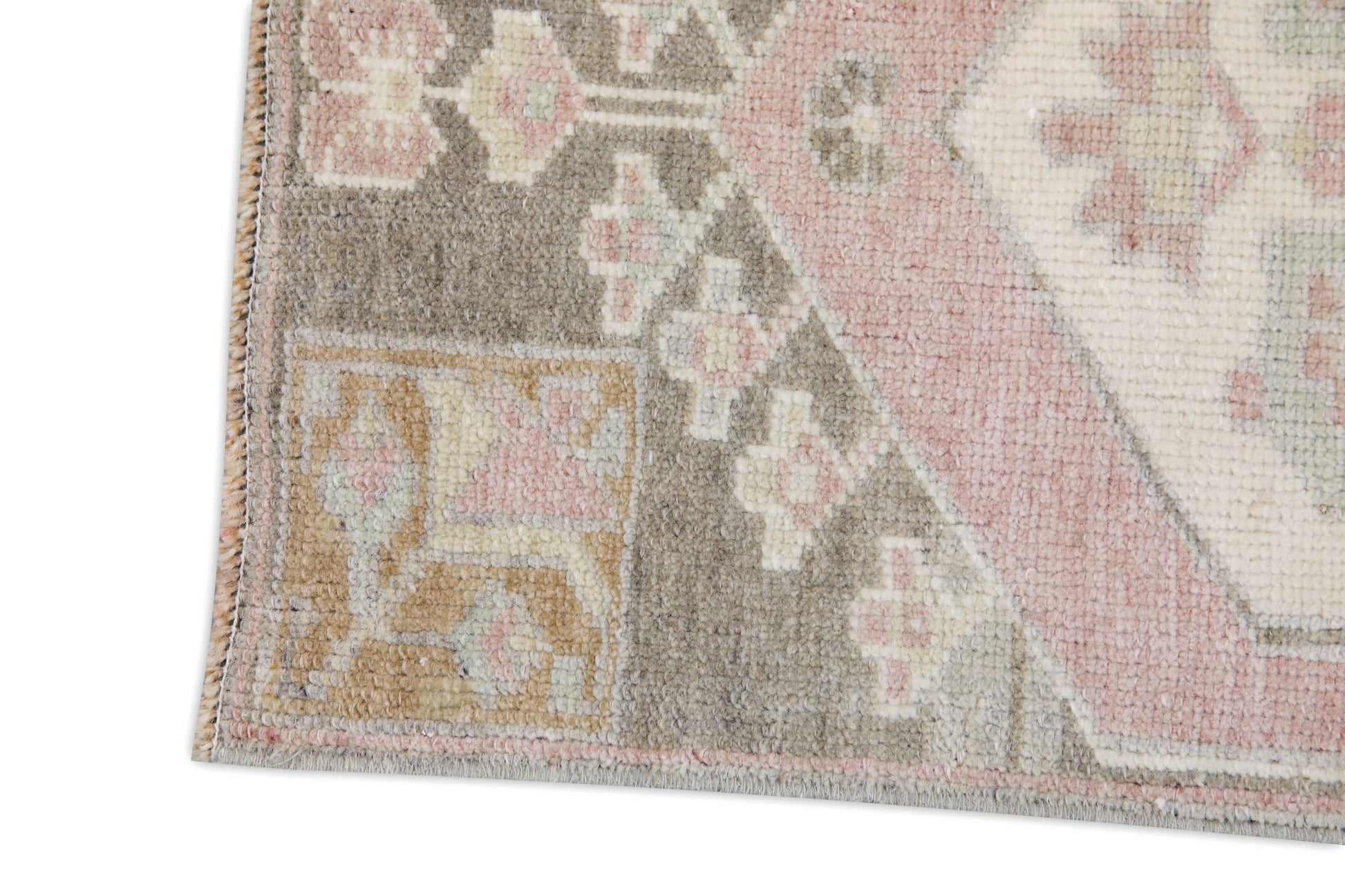 Oriental Hand Knotted Vintage Turkish Mini Rug 1'4" x 2'8" #8599