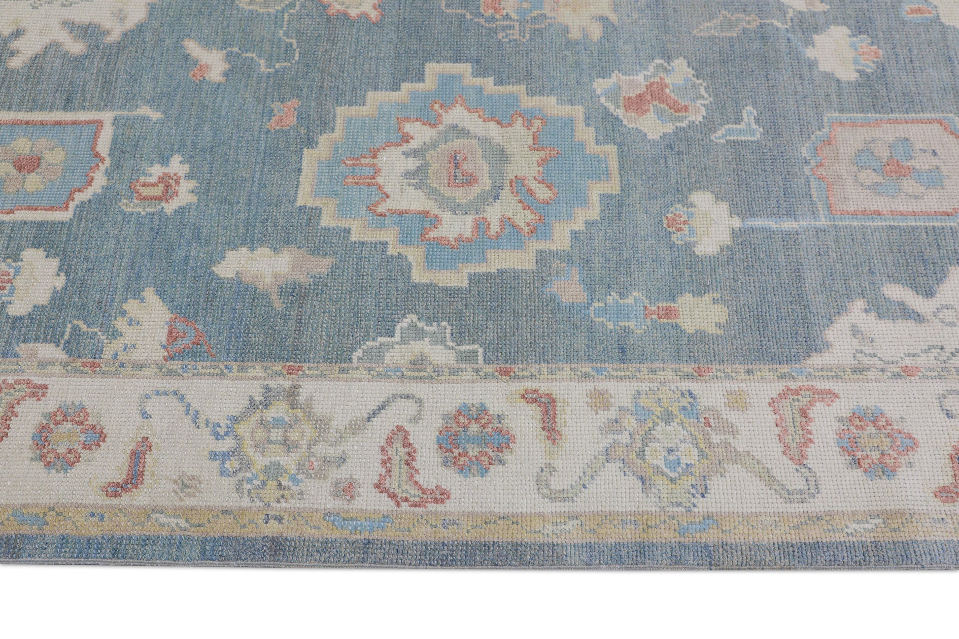 Turkish Oushak Rug 3'11" x 12'10" #2952