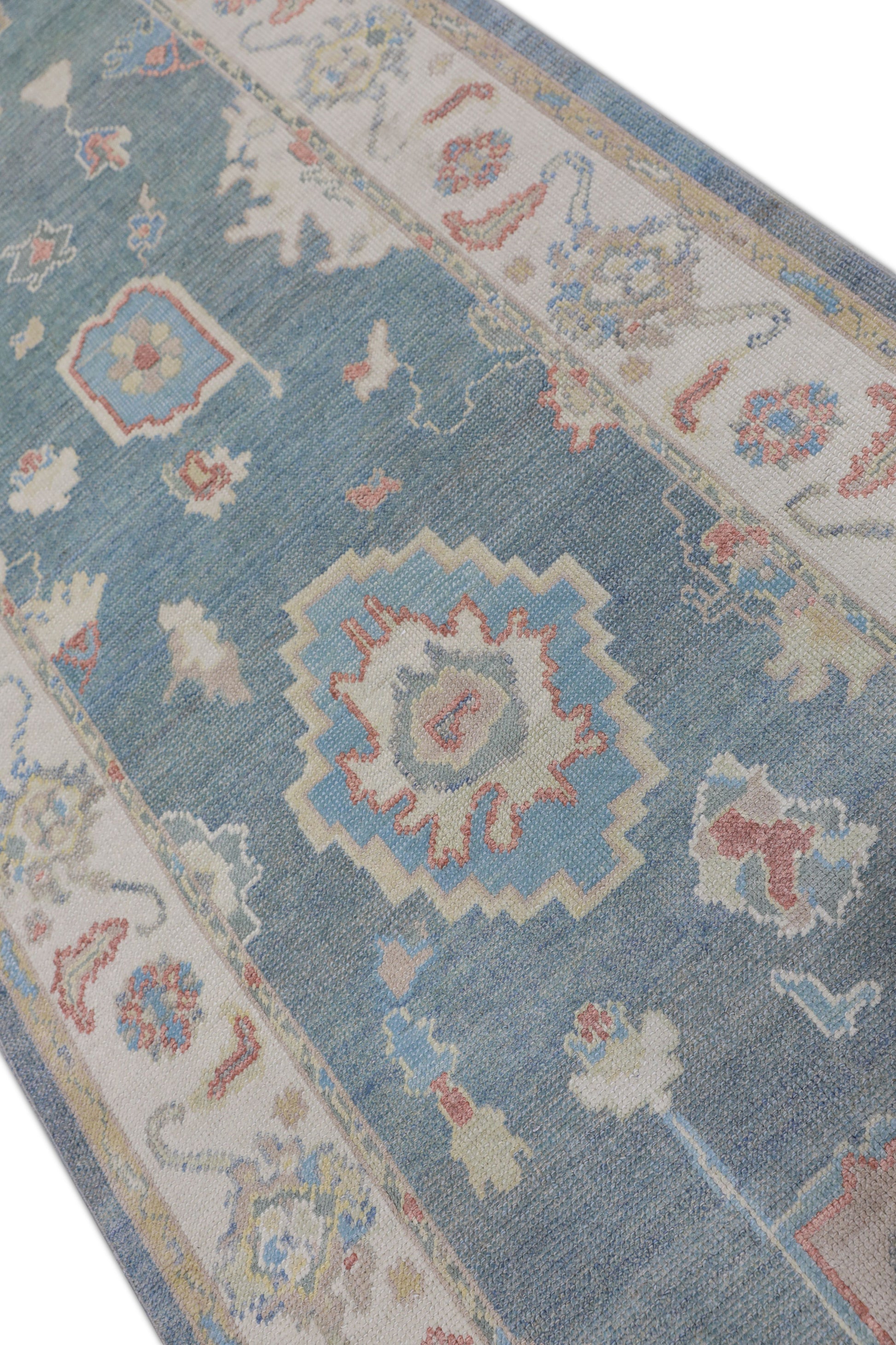 Turkish Oushak Rug 3'11" x 12'10" #2952